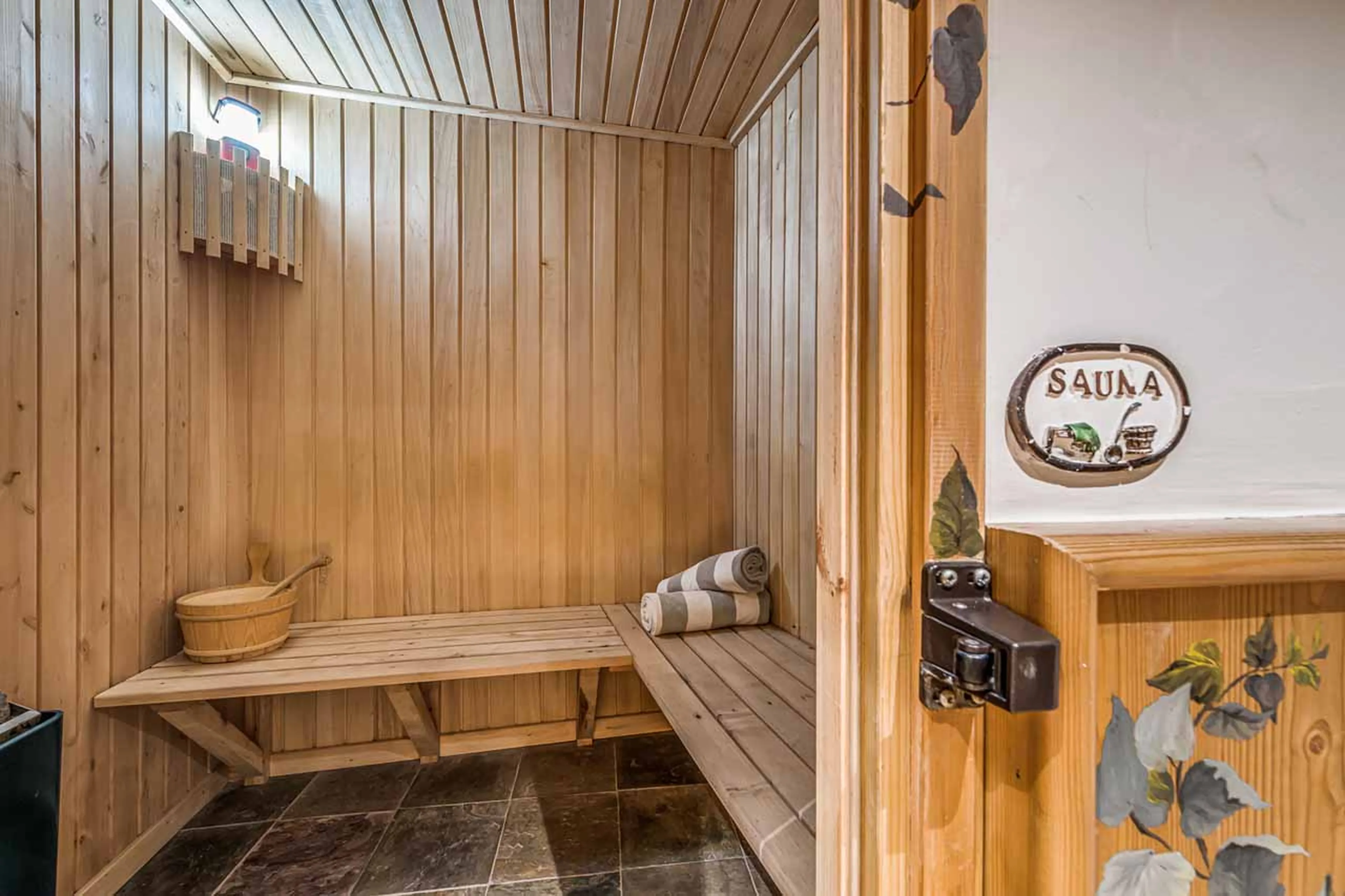 Sauna at  Chalet Le Namaste in Courchevel 1850