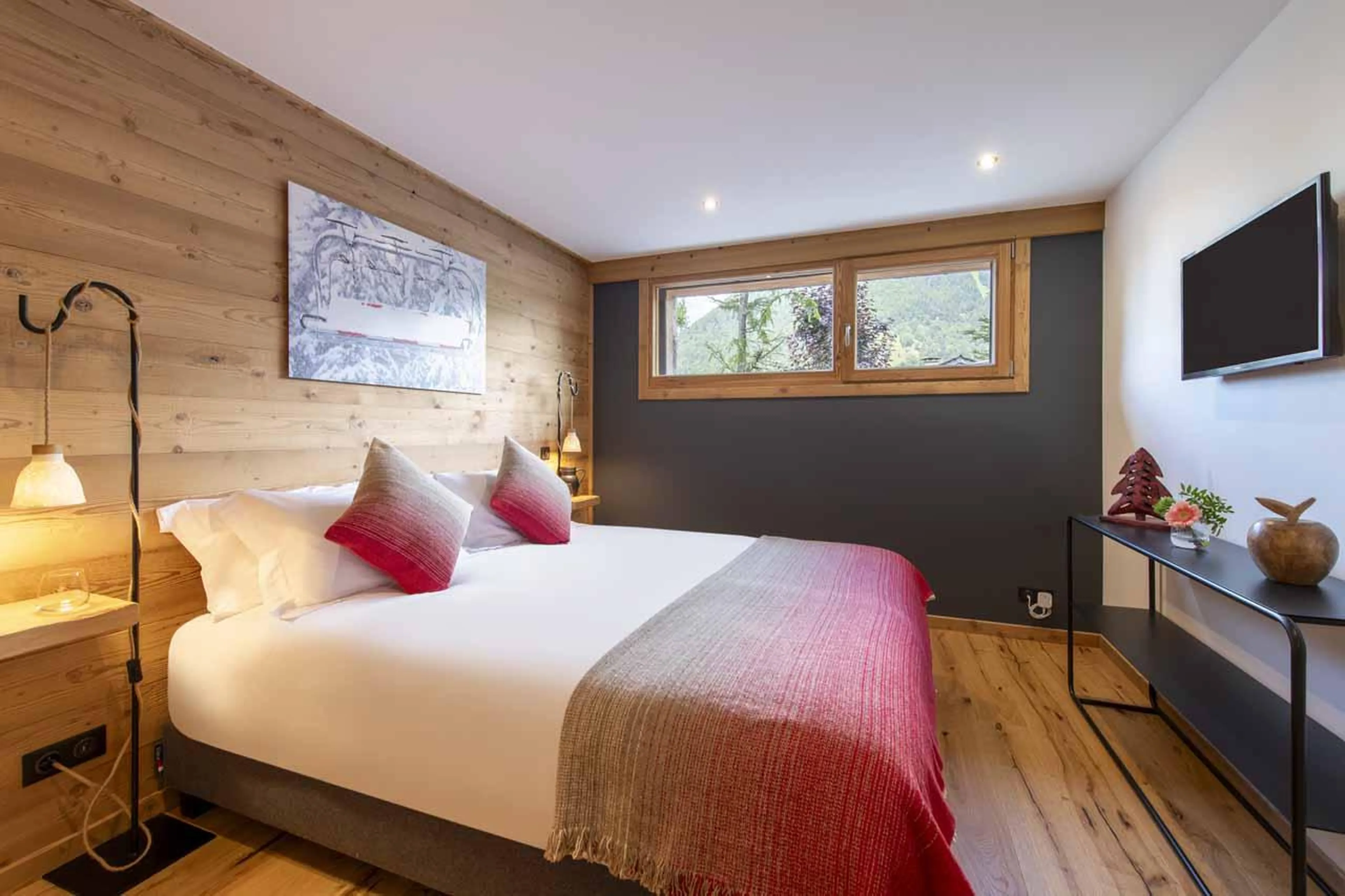 Stylish interiors in Chalet Nanook, Morzine