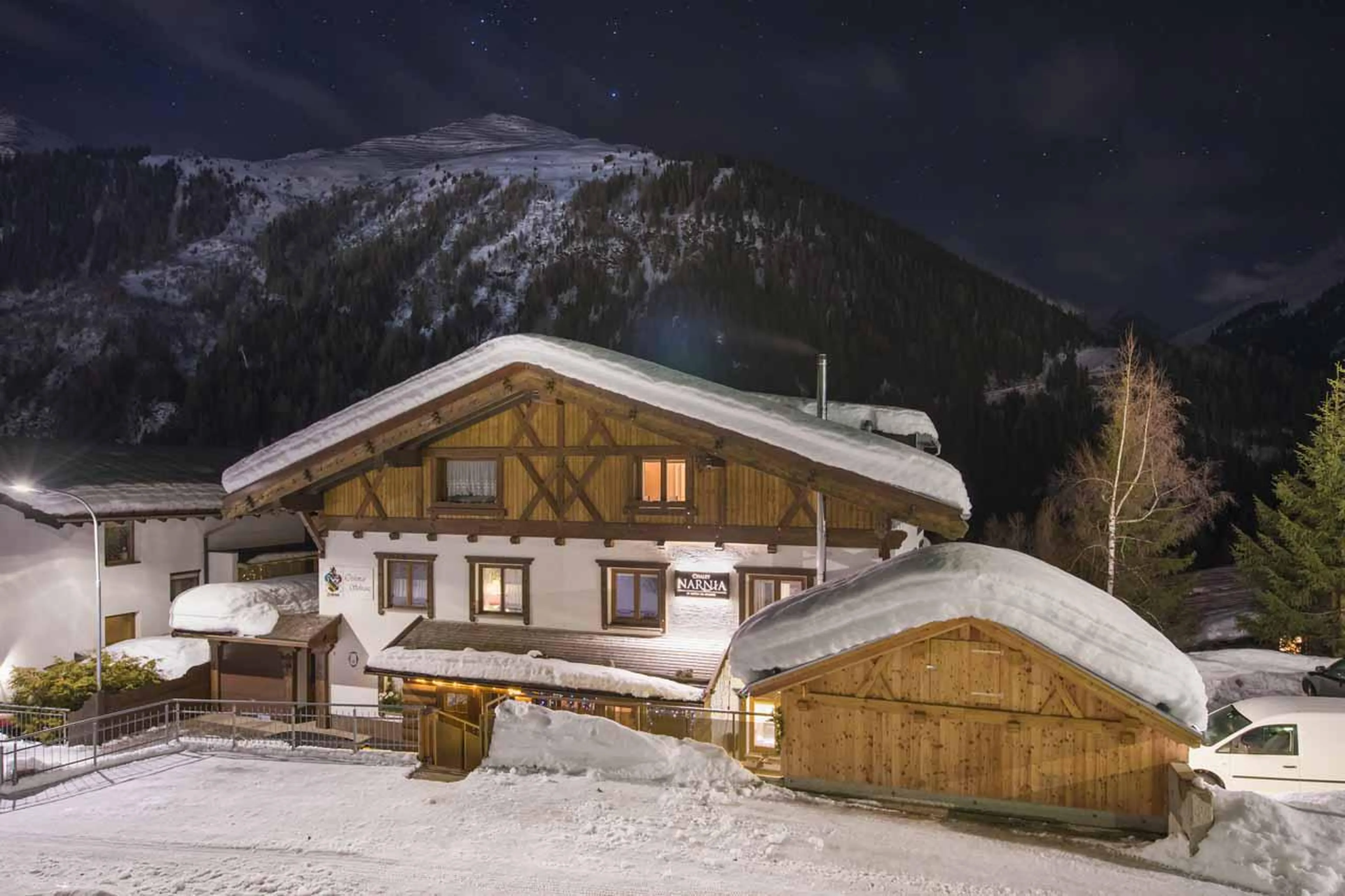 Exterior of Chalet Narnia in St Anton