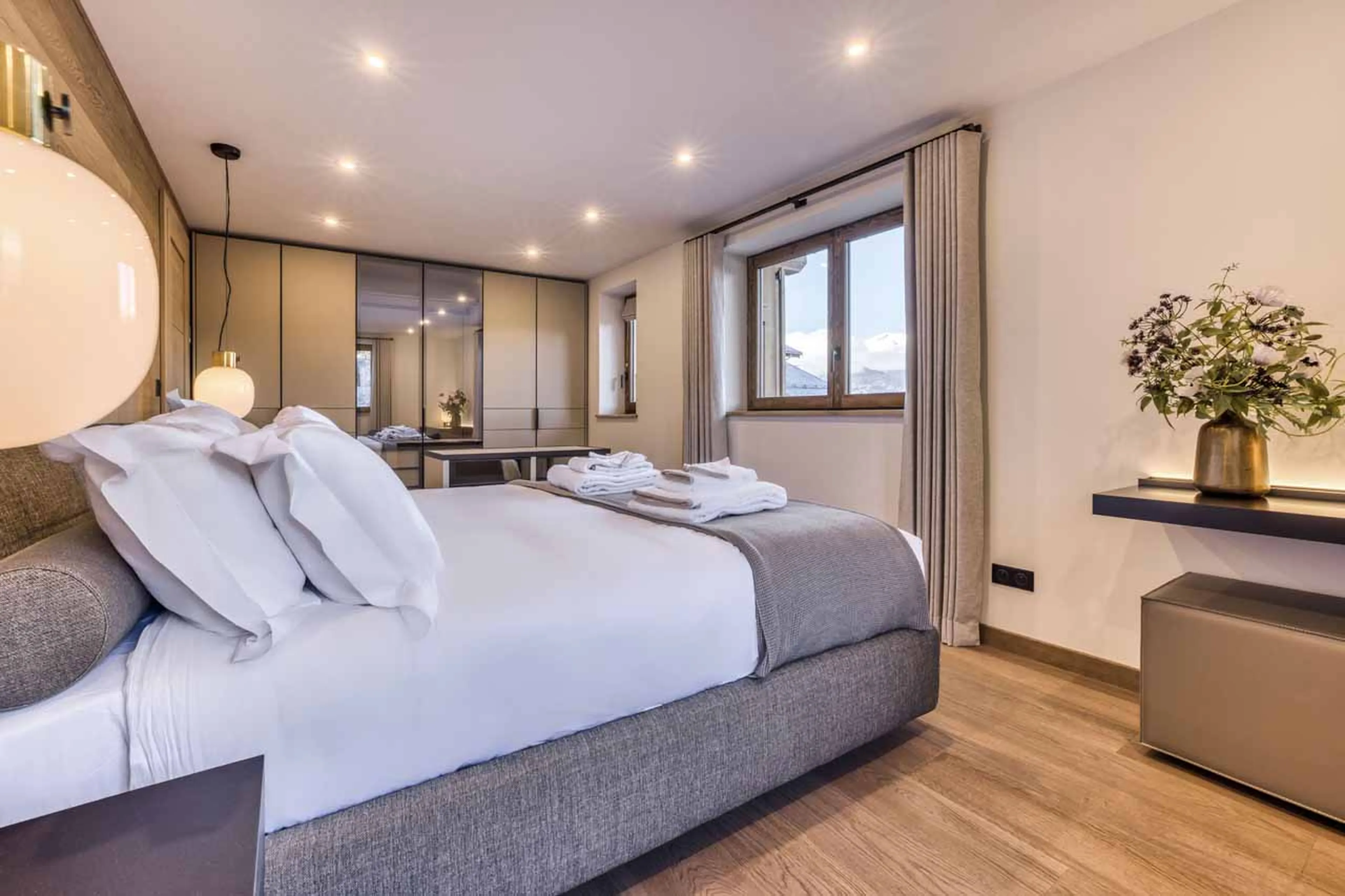 Bedroom 3 at Chalet Nid d'Hiver in Courchevel 1550