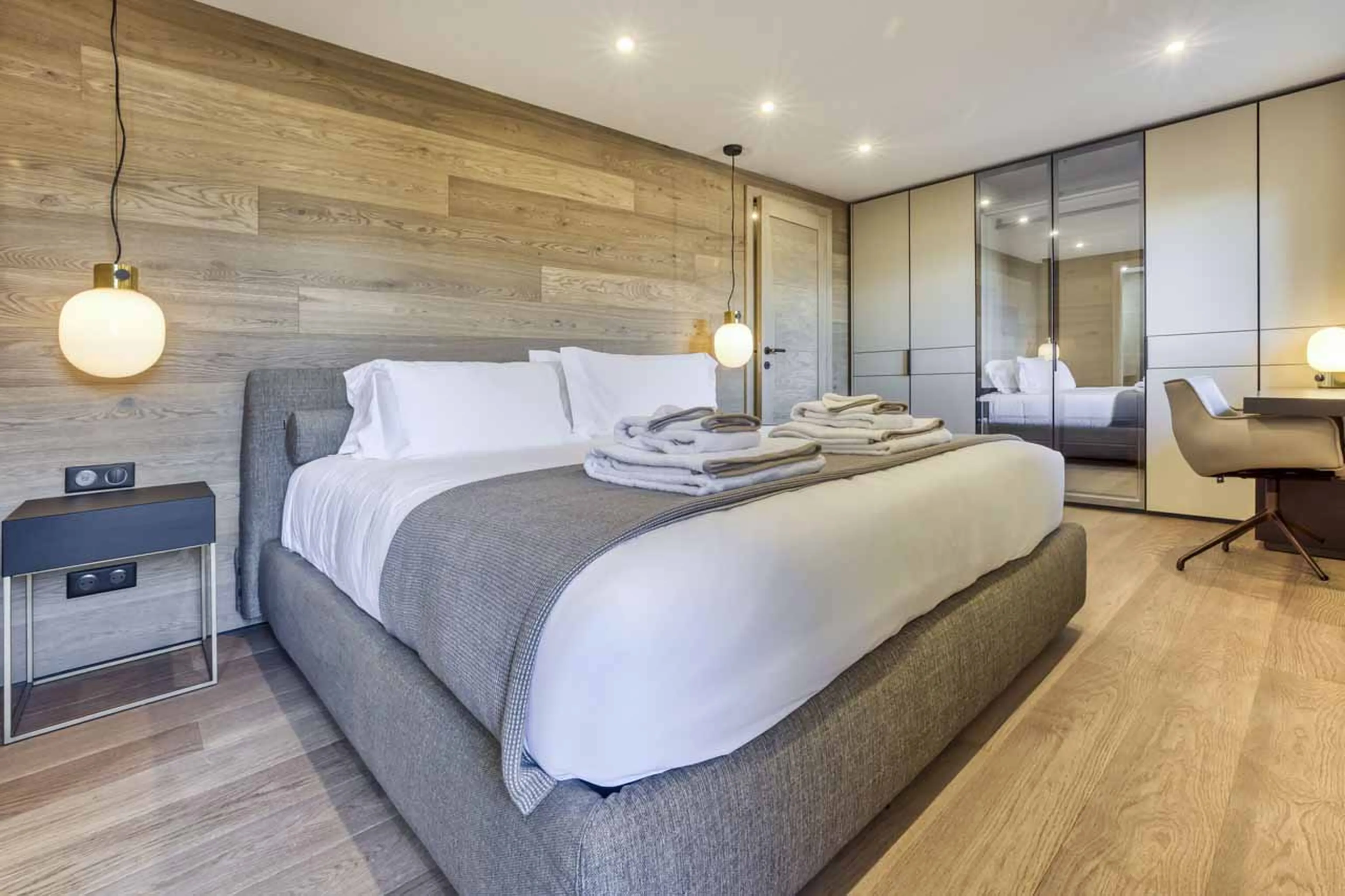 Bedroom 4 at Chalet Nid d'Hiver in Courchevel 1550