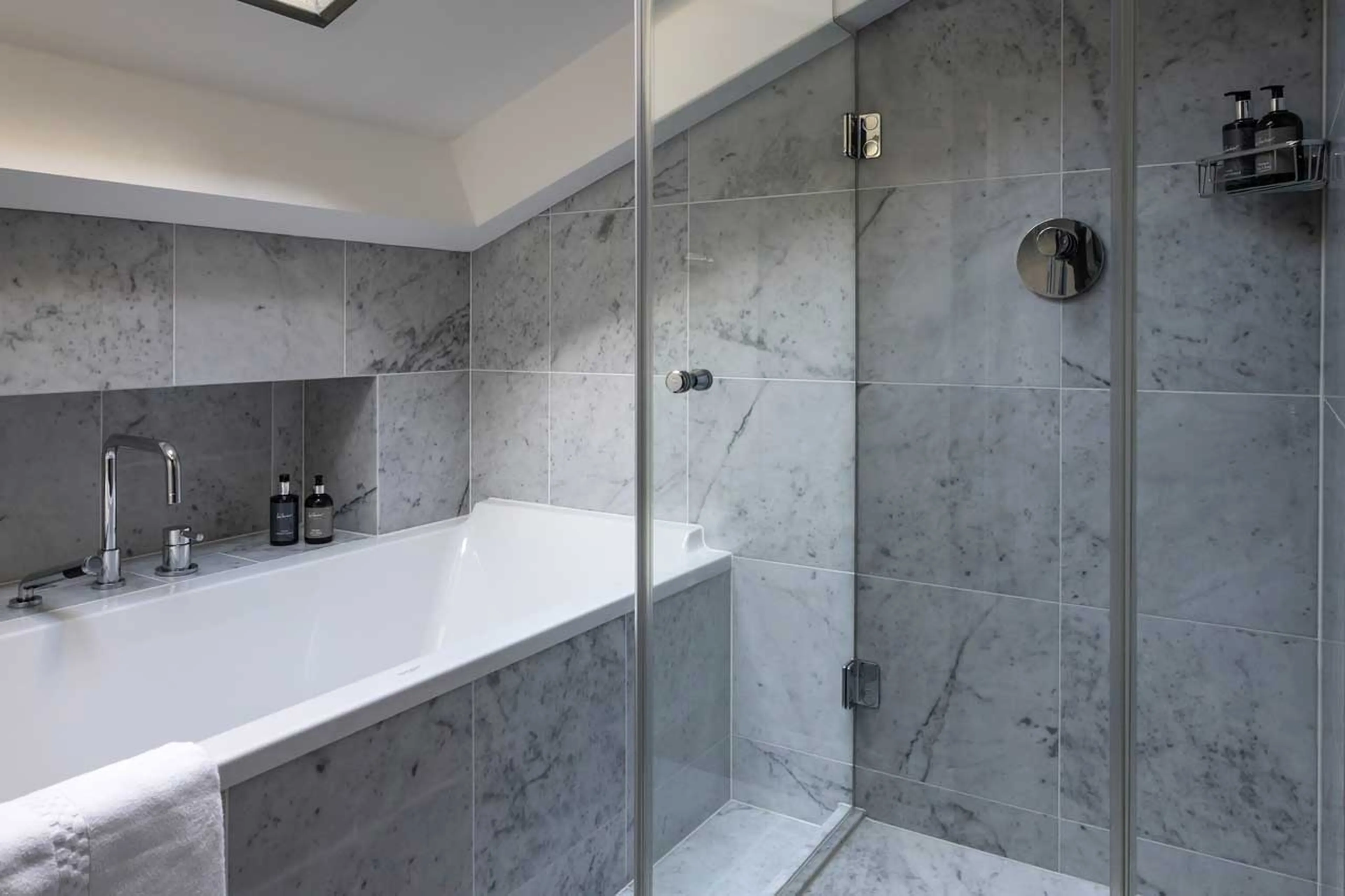 Bedroom 11 ensuite at Chalet No 14 in Verbier