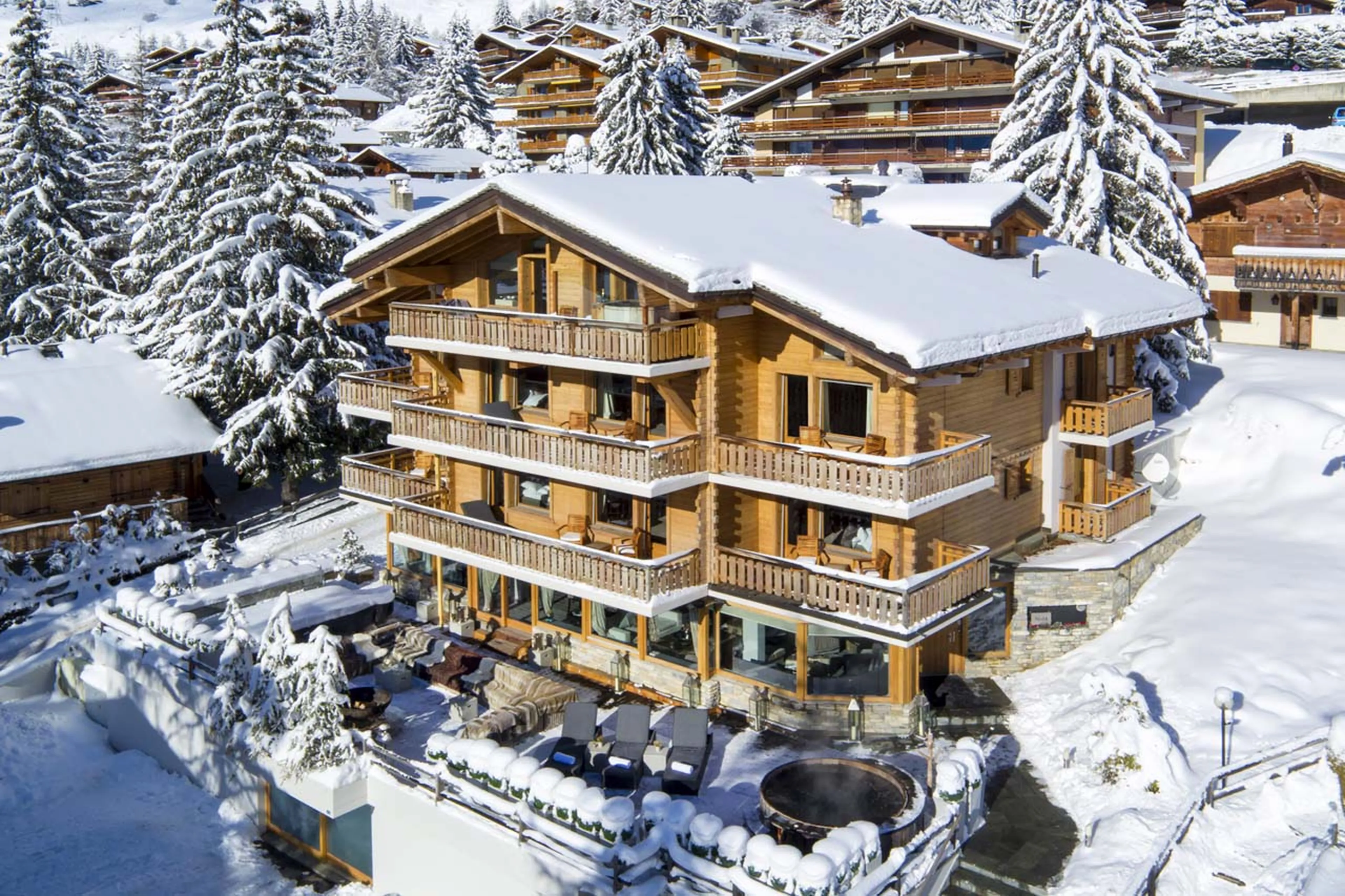 Exterior of Chalet No 14 in Verbier