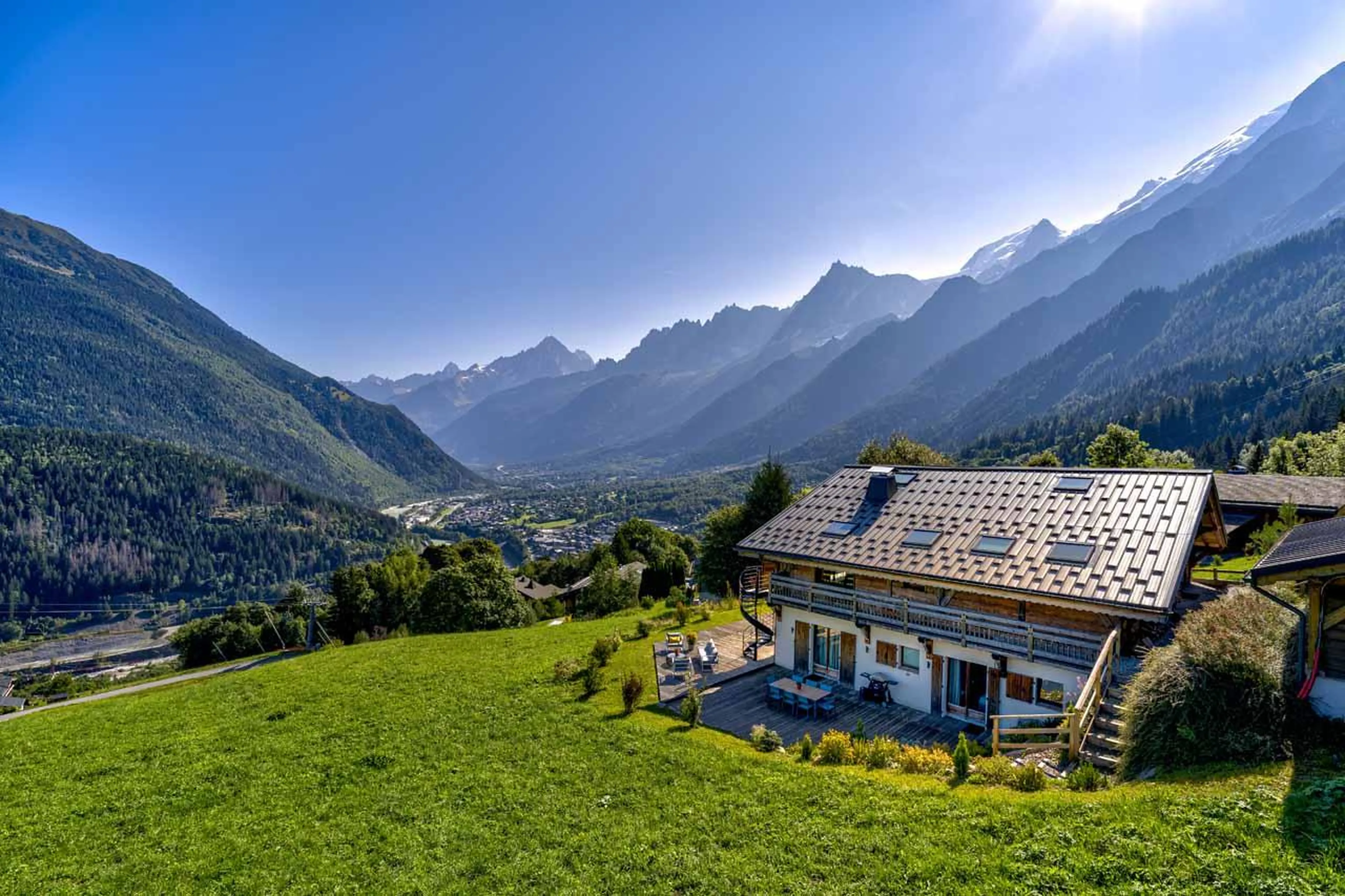 Exterior of Chalet Norel in Chamonix