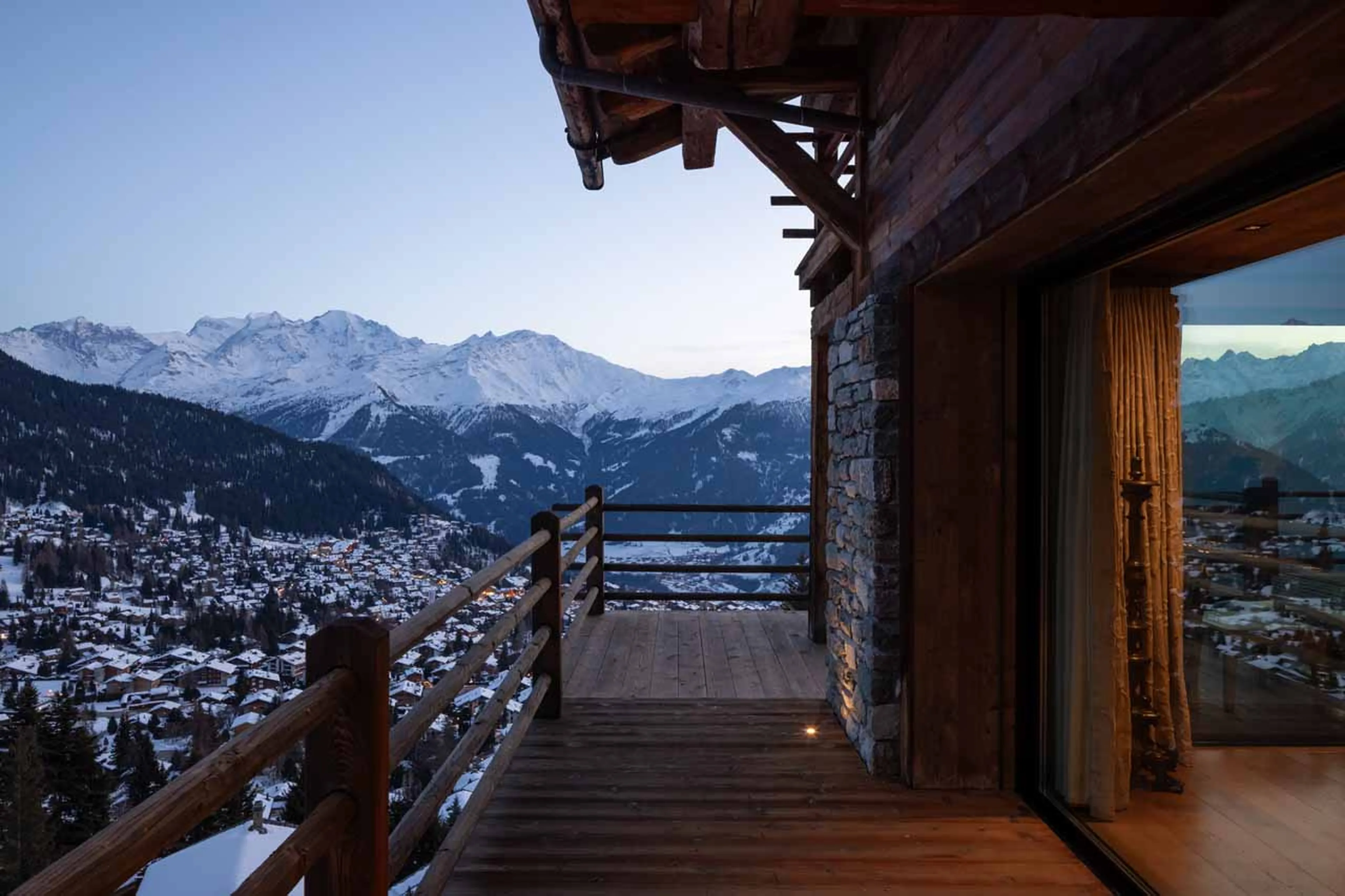 Views at Chalet Norte in Verbier