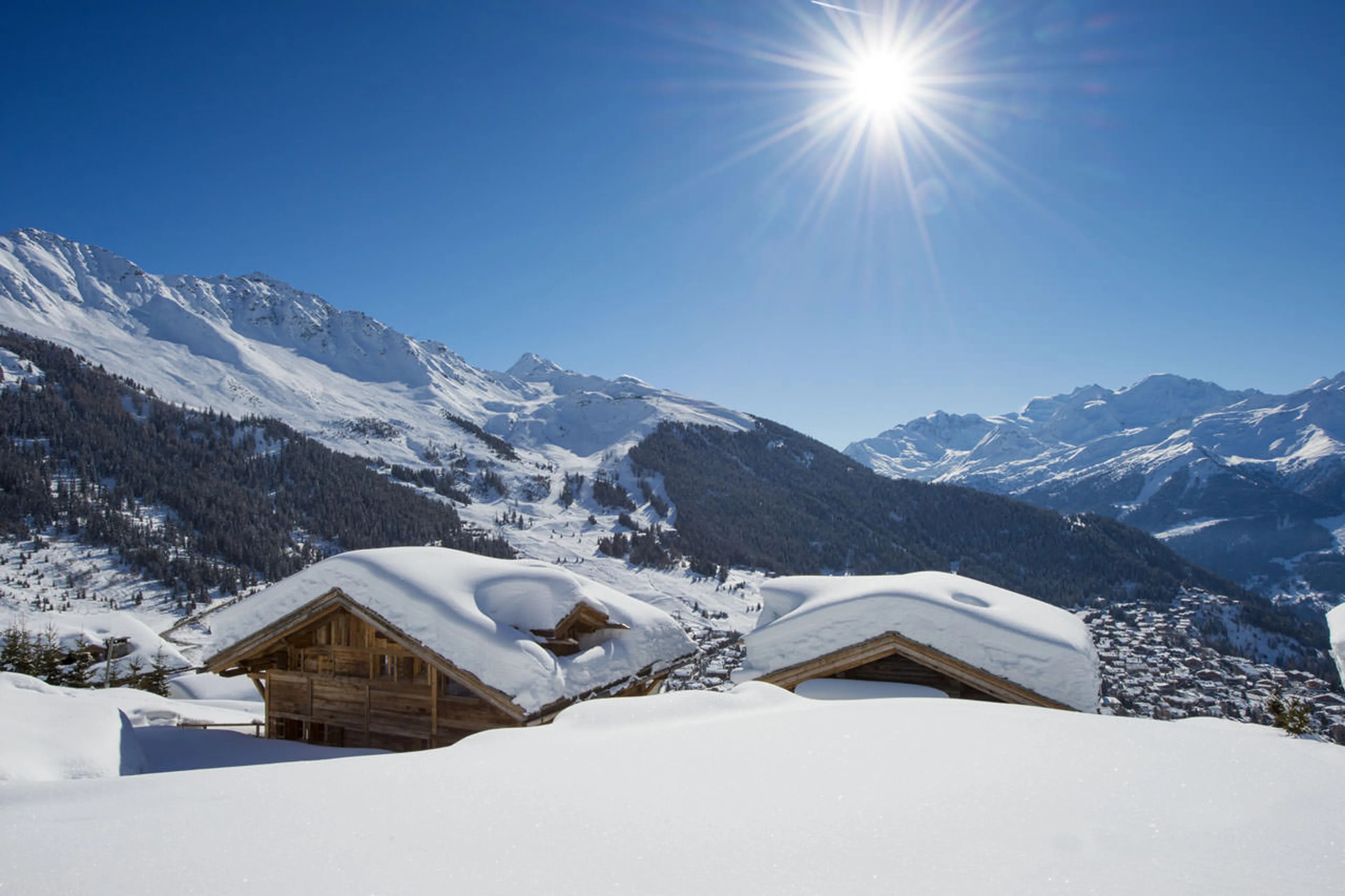 Views from Chalet Nyumba in Verbier