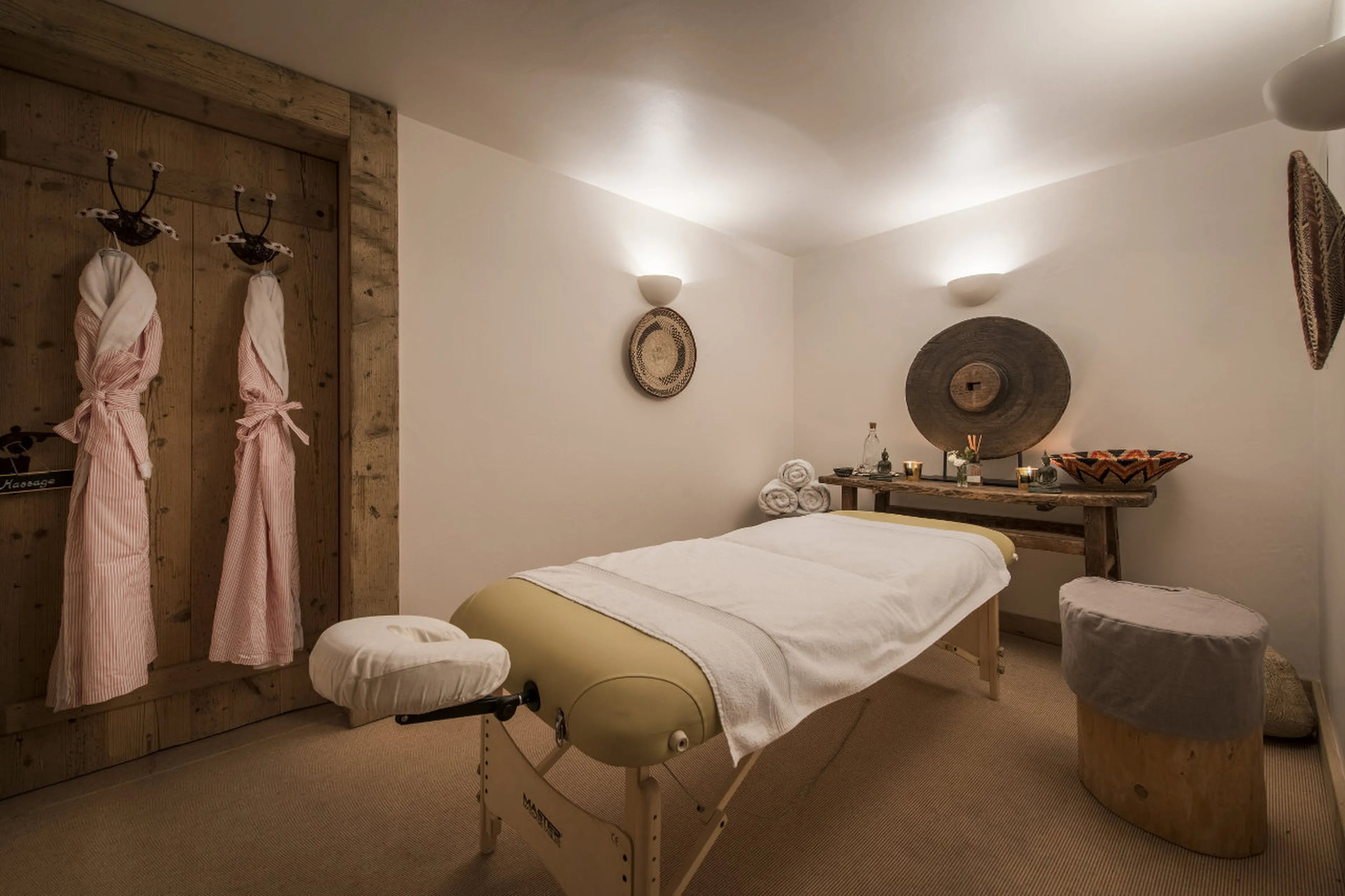 Massage room in Chalet Nyumba in Verbier