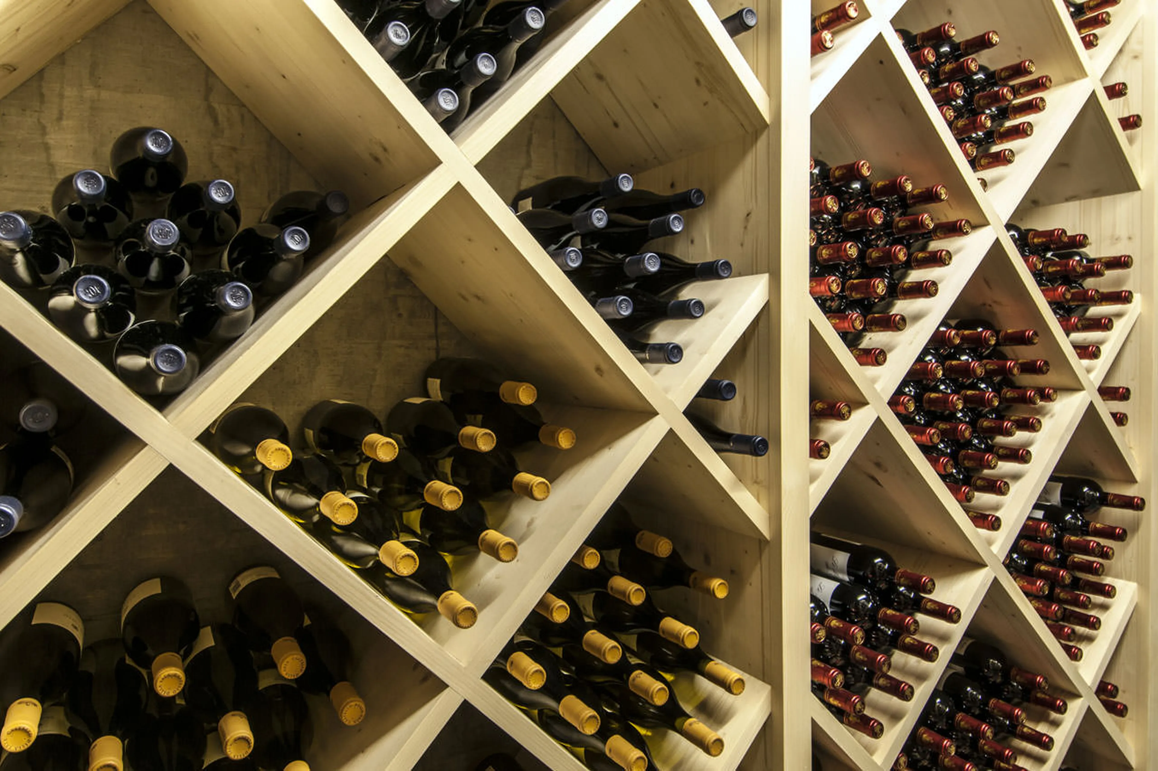 Wine cellar in Chalet Nyumba in Verbier