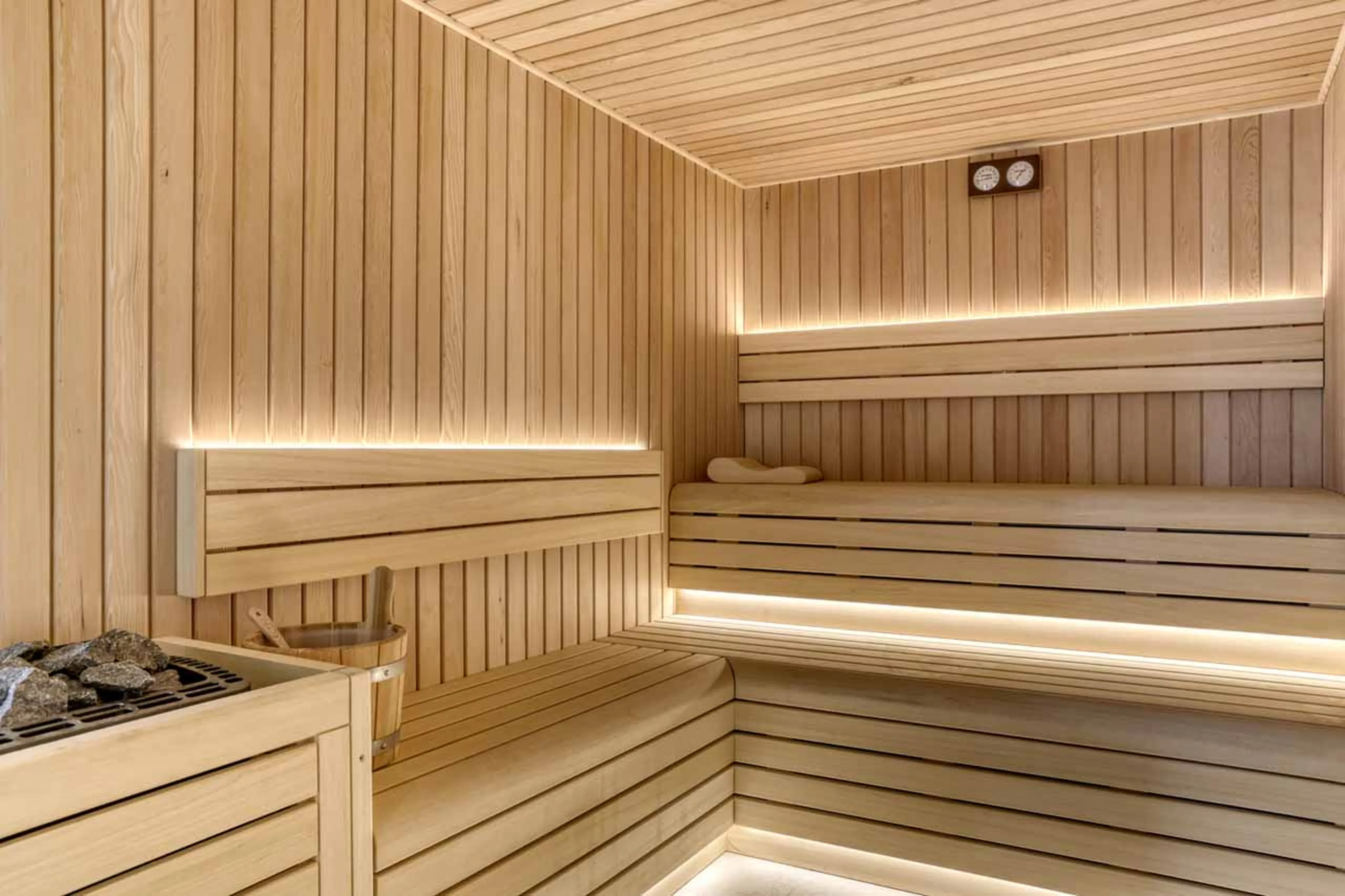 Sauna at Chalet Olivier in Megeve