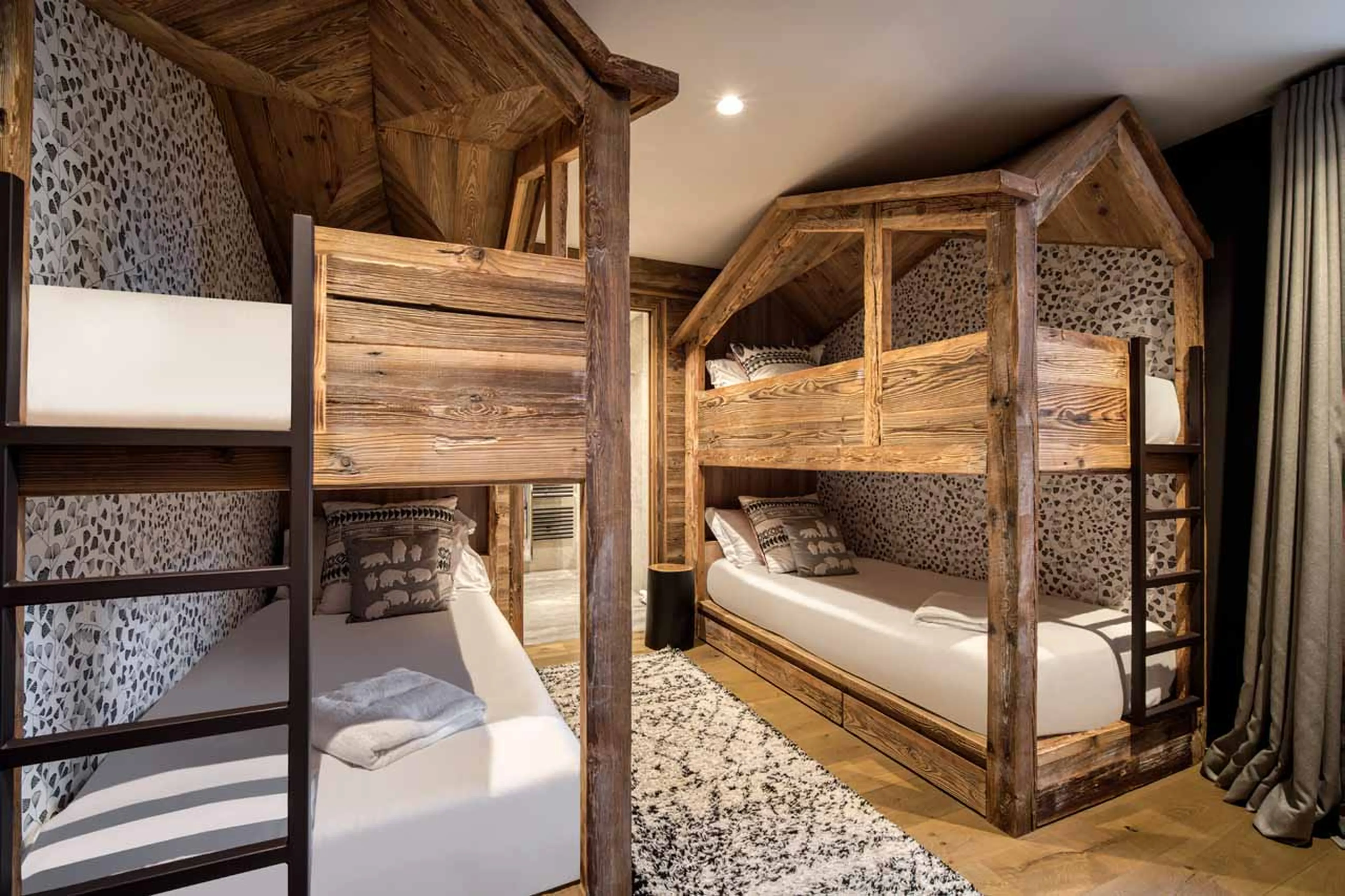 Bedroom 3 at Chalet Oly in Val d'Isere