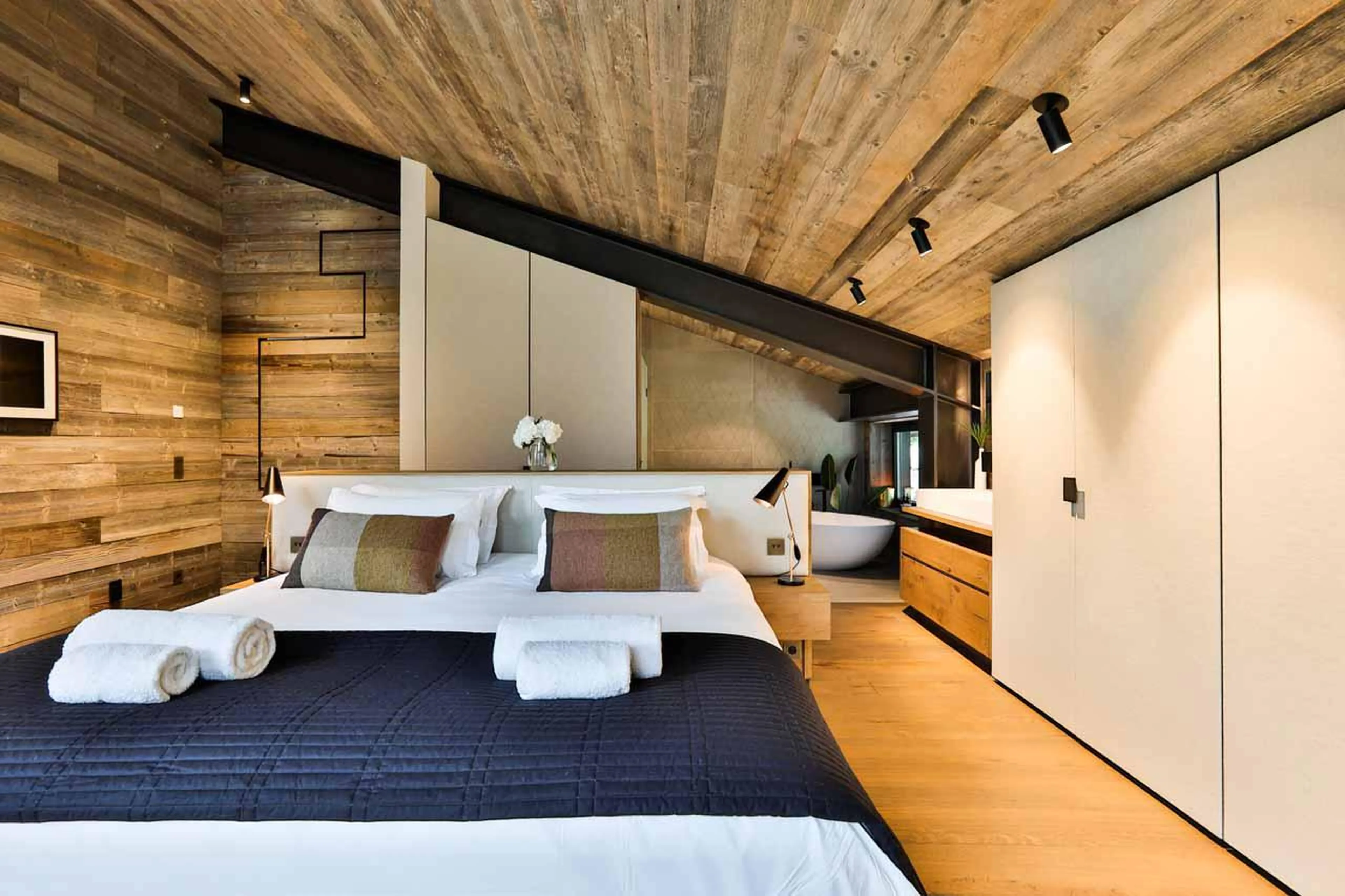 View of bathroom one at Chalet On The Rocks in Chamonix