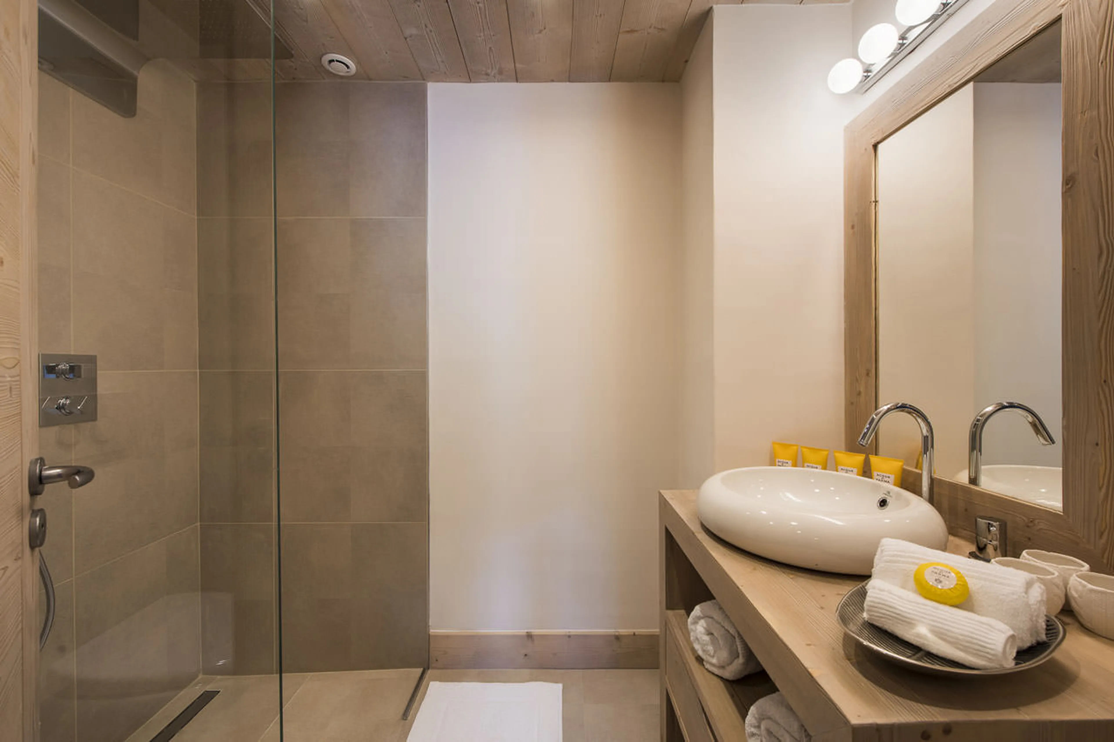 Bathroom five at  Chalet Opale in Tignes