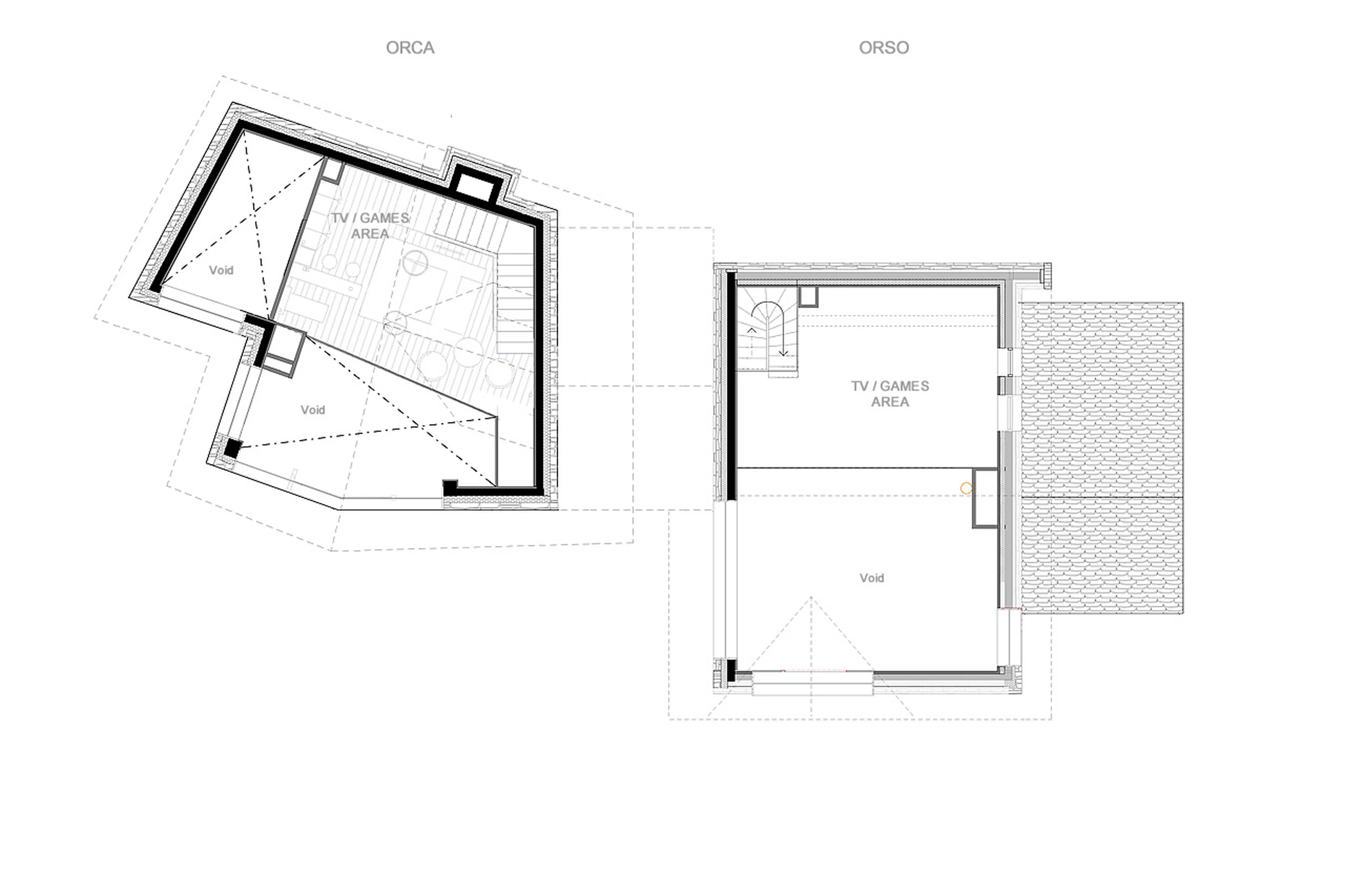 Level 3 floor plan of Chalet Les Ours in Val d Isere