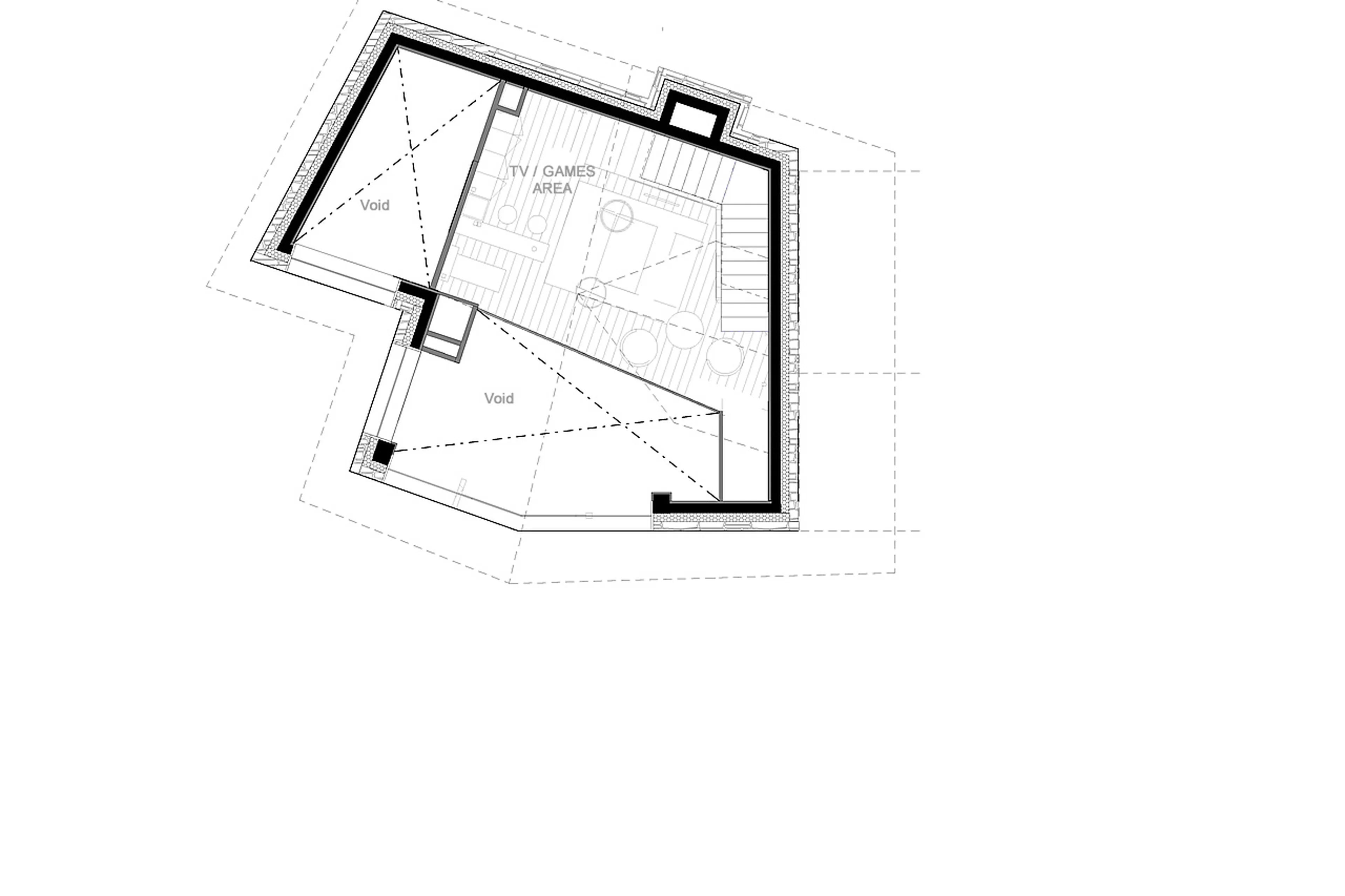 Level 3 floor plan of Chalet Orca in Val d Isere