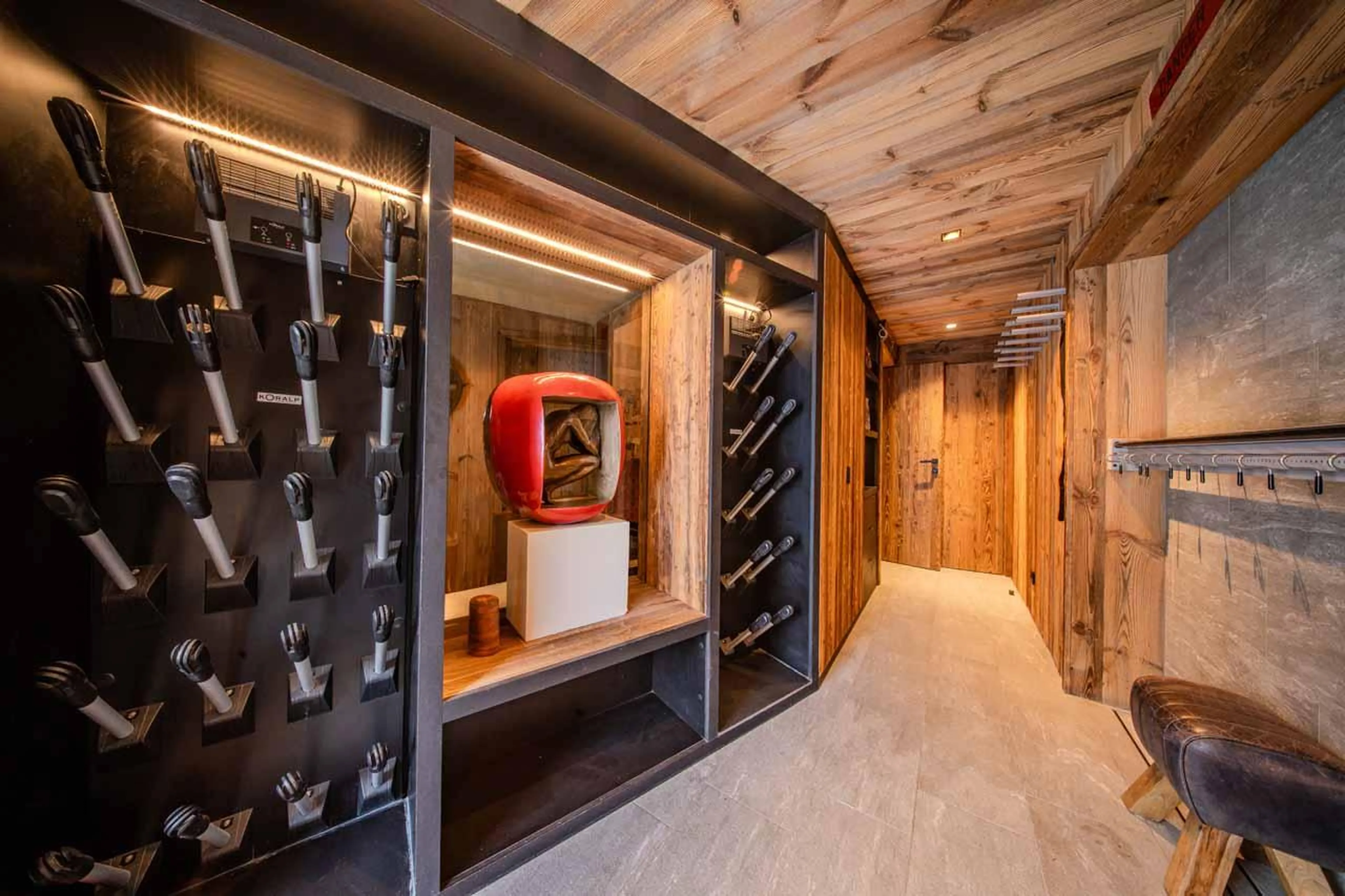 Ski room in  Chalet Orca in Val d'Isere