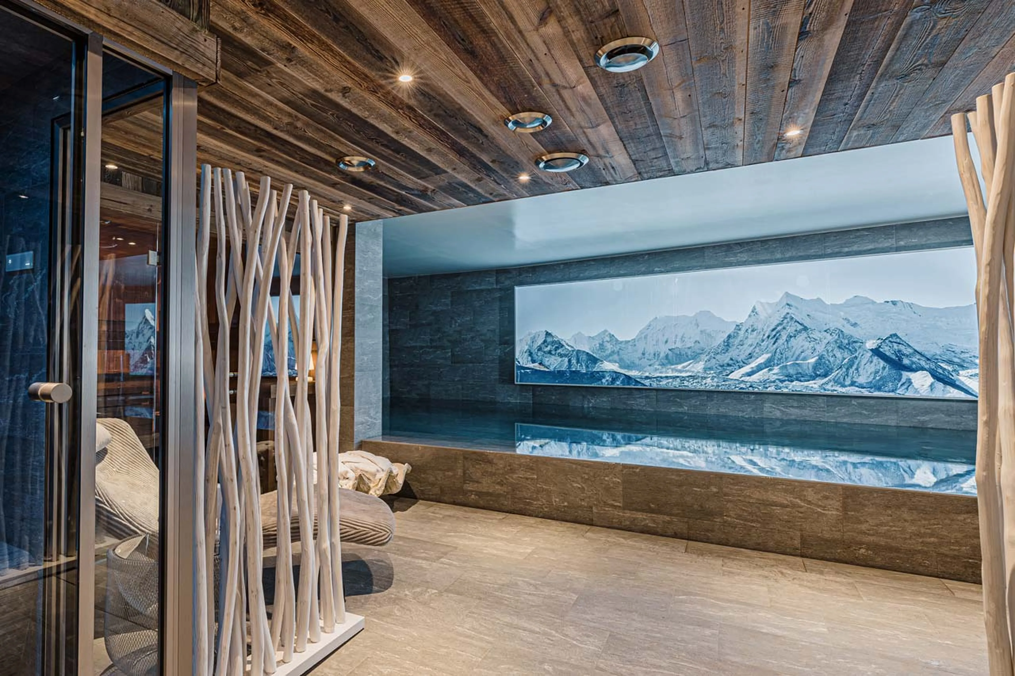 Spa area at Chalet Orca in Val d'Isere