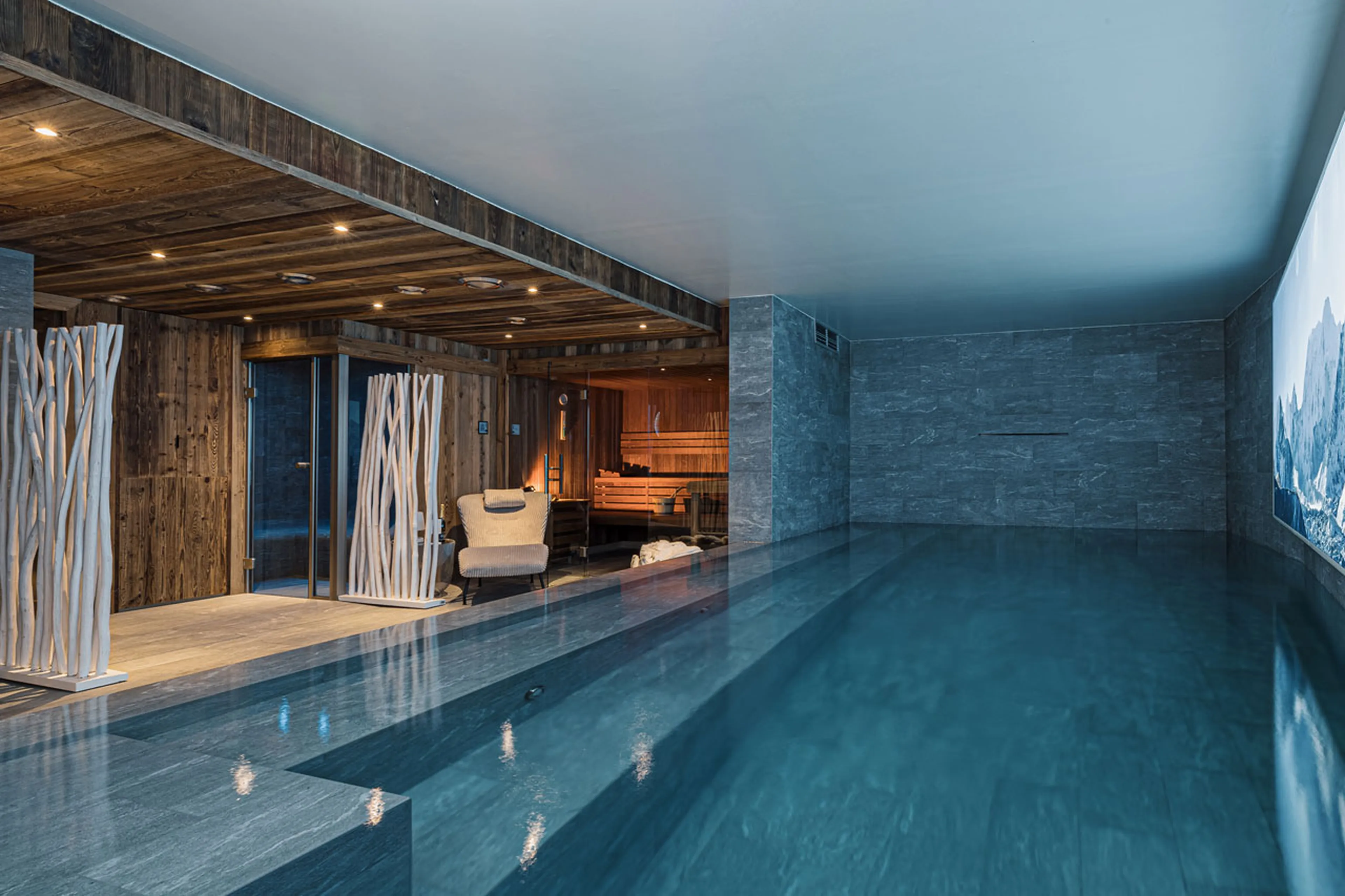 Spa area at Chalet Orca in Val d'Isere