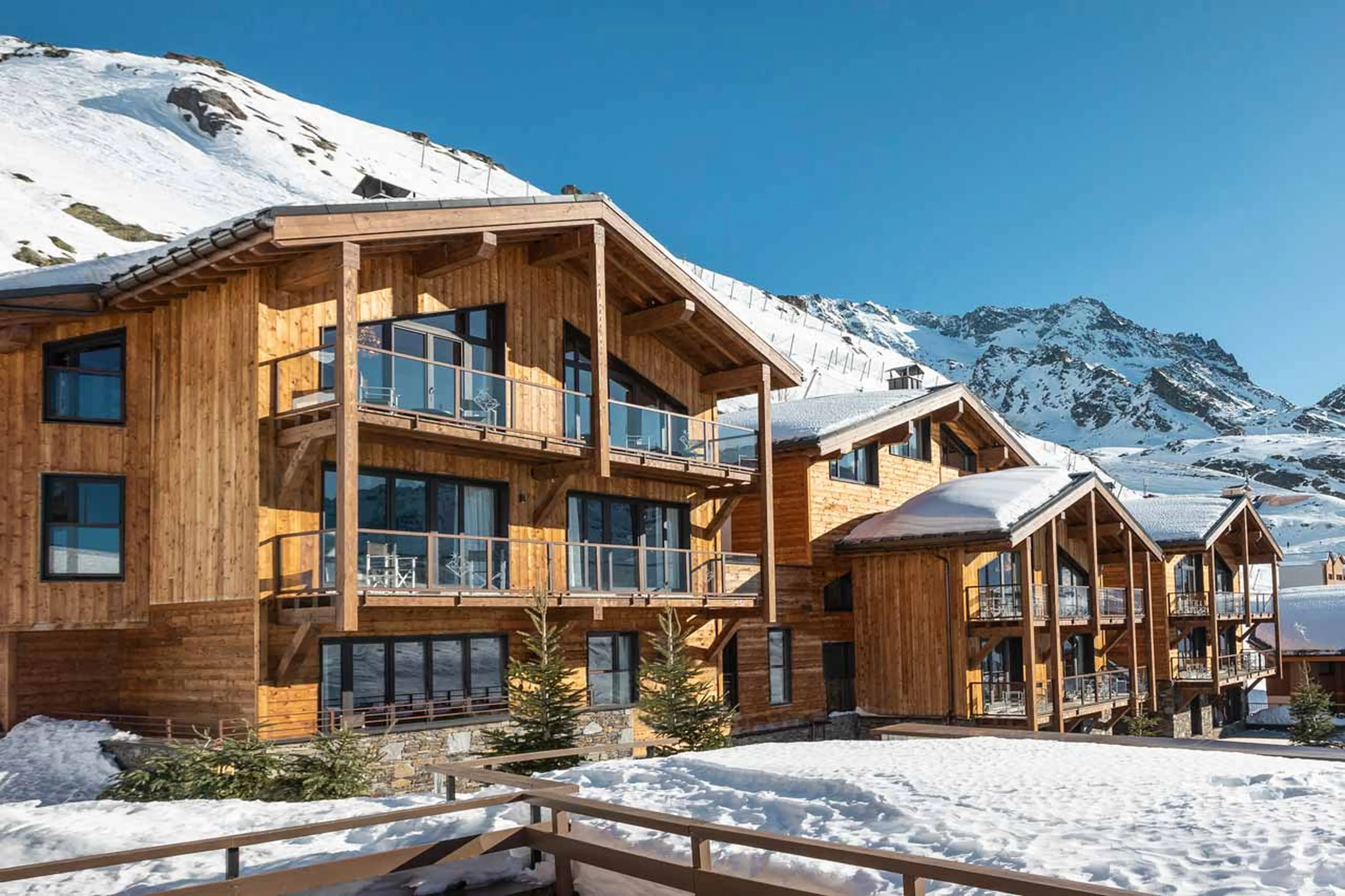 Exterior view of Chalet Orlov in Val Thorens
