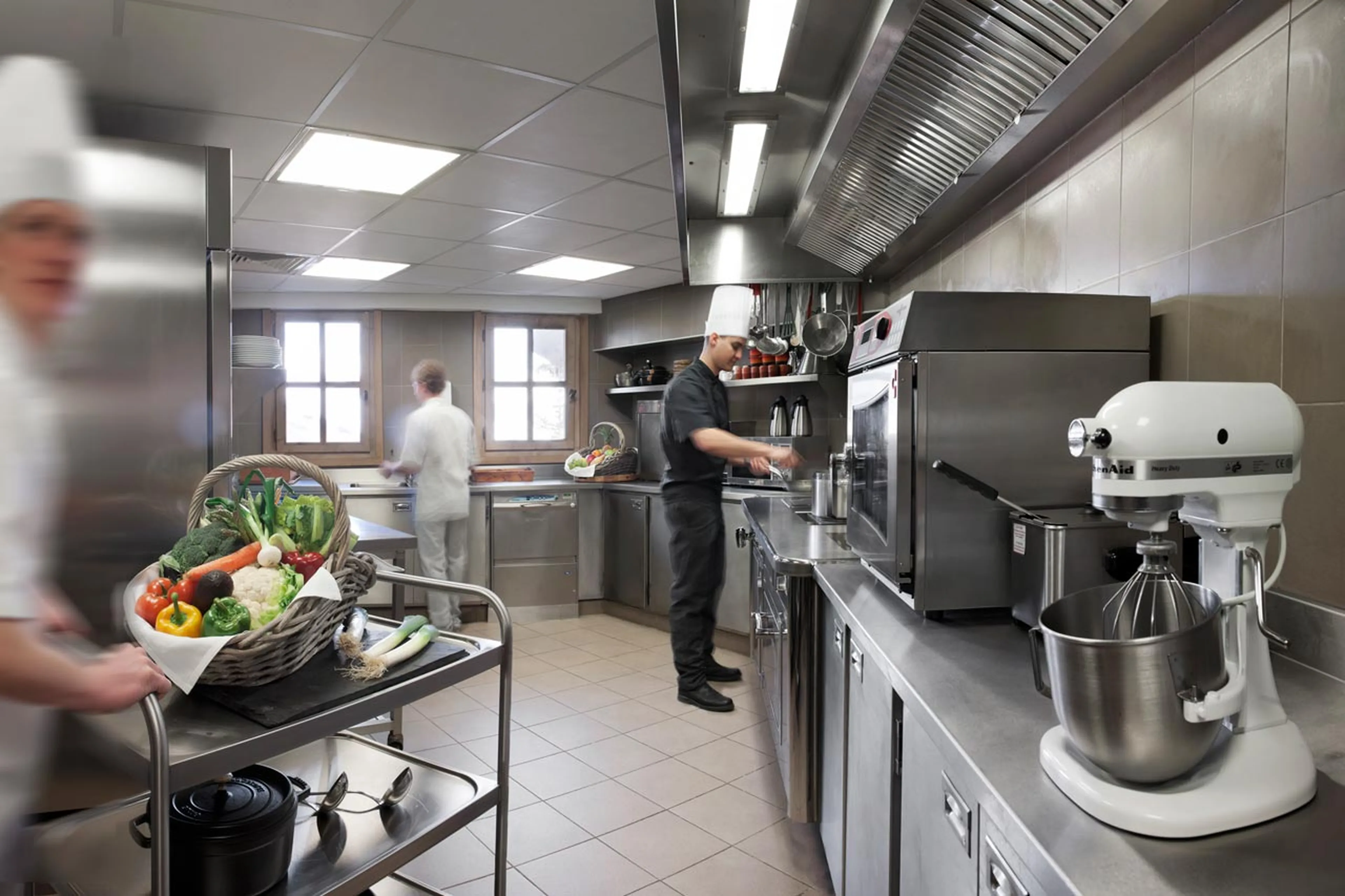 Chalet Ormello in Courchevel 1850 has a professional kitchen