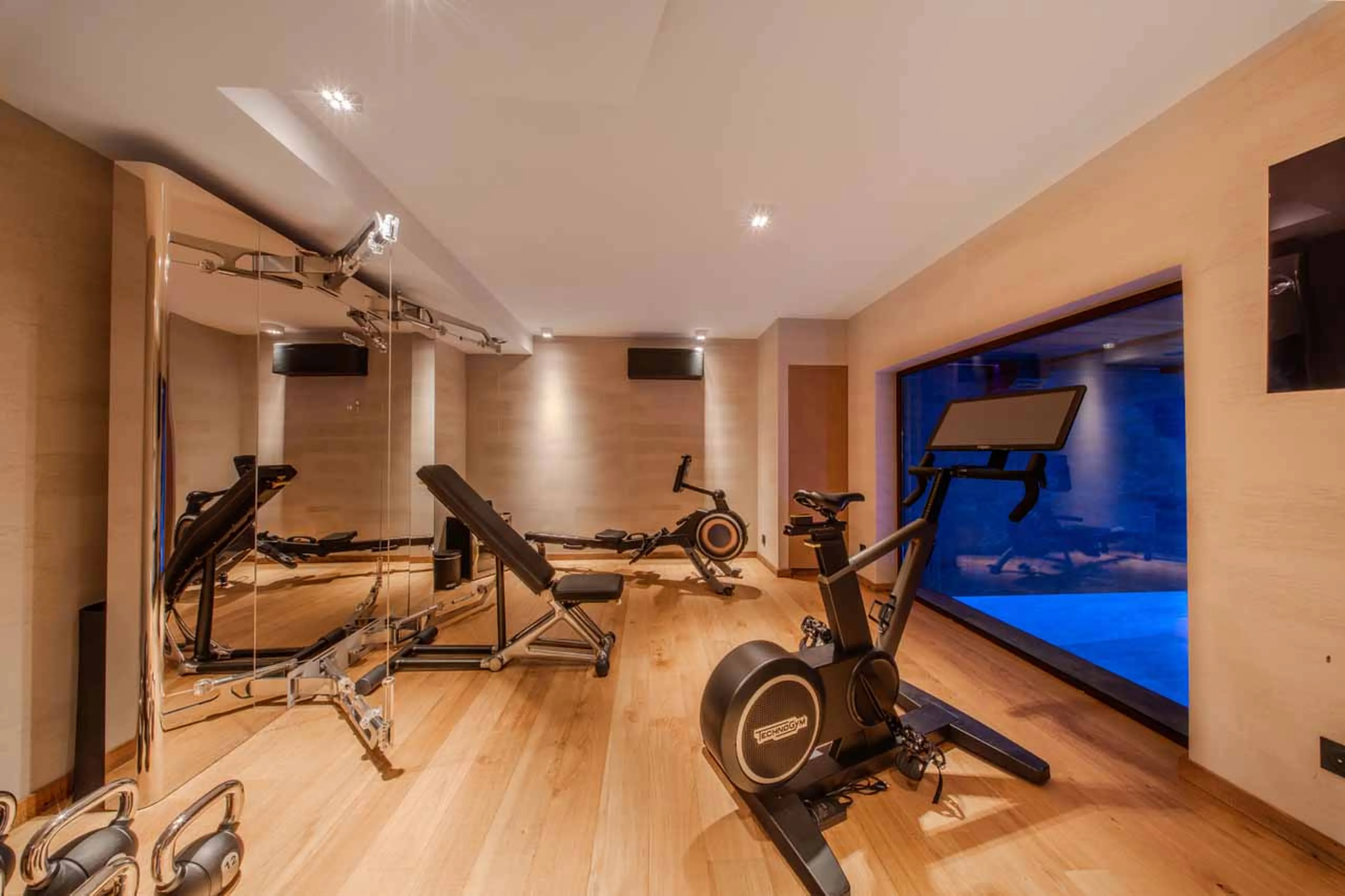 Gym at Chalet Orso in Val d'Isere