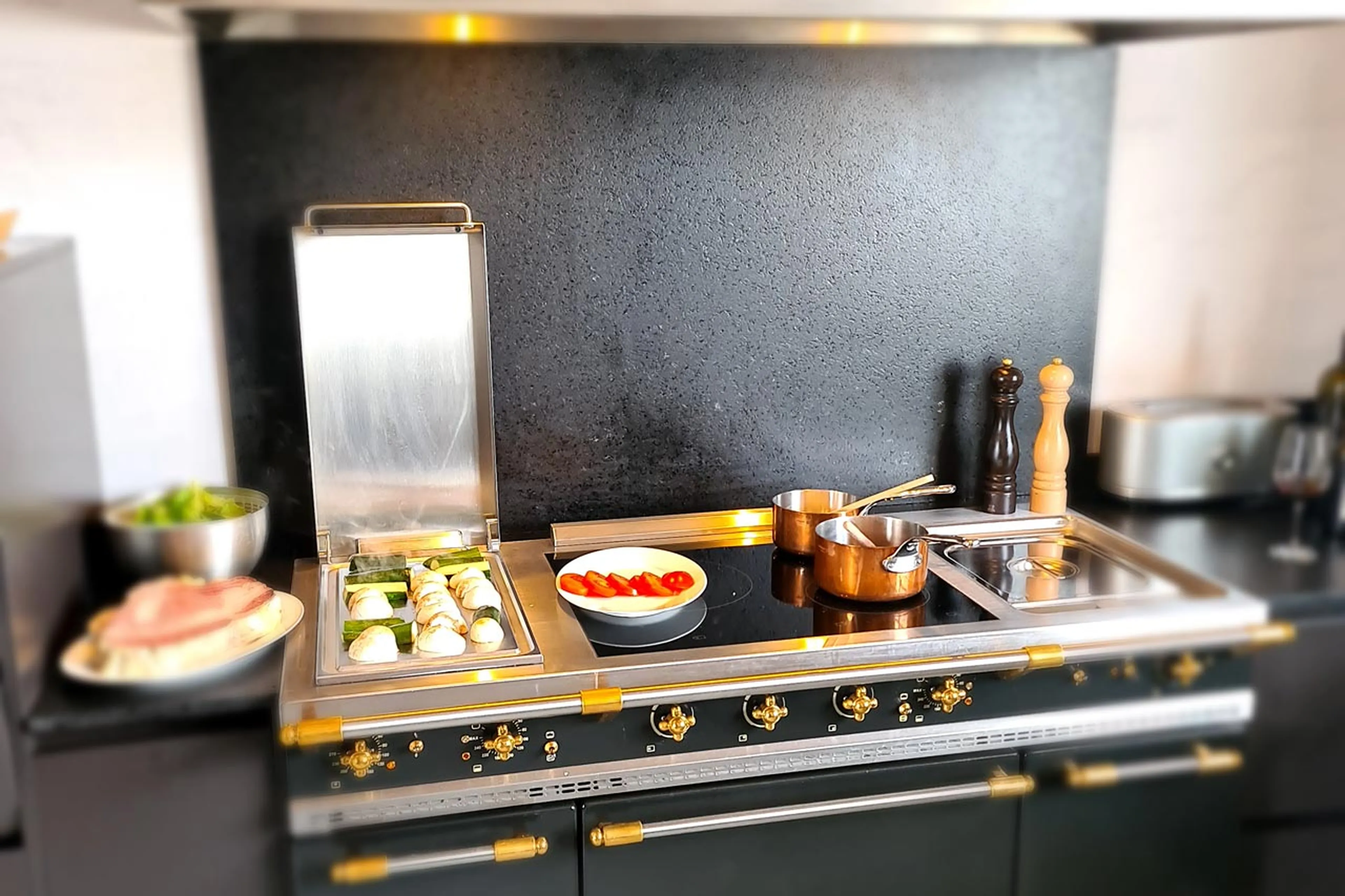 Kitchen at Chalet Orso in Val d'Isere