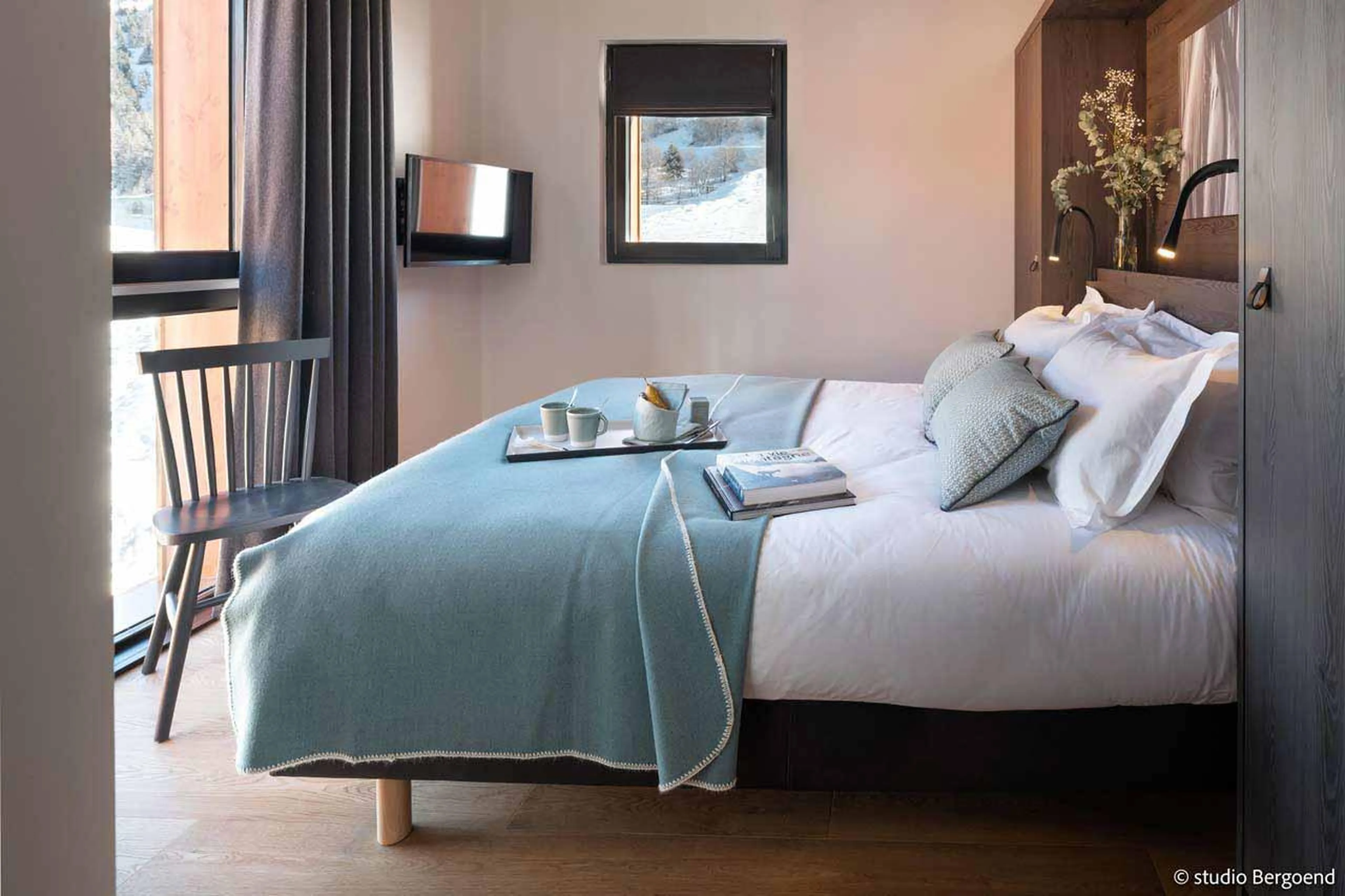 Bedroom four at Chalet Osarcs Mille 8 in Les Arcs