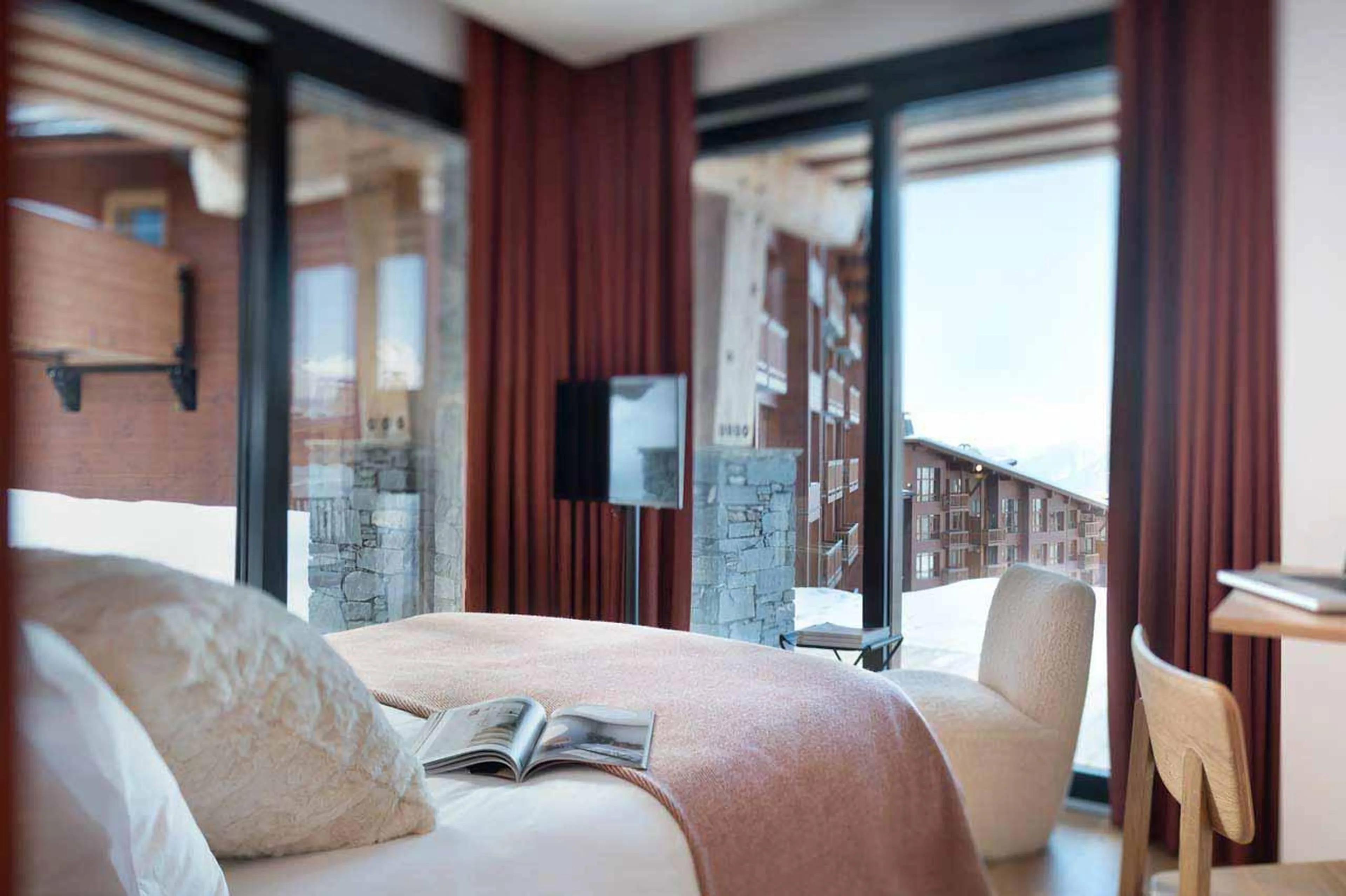 Bedroom six at Chalet Osarcs Mille 8 in Les Arcs