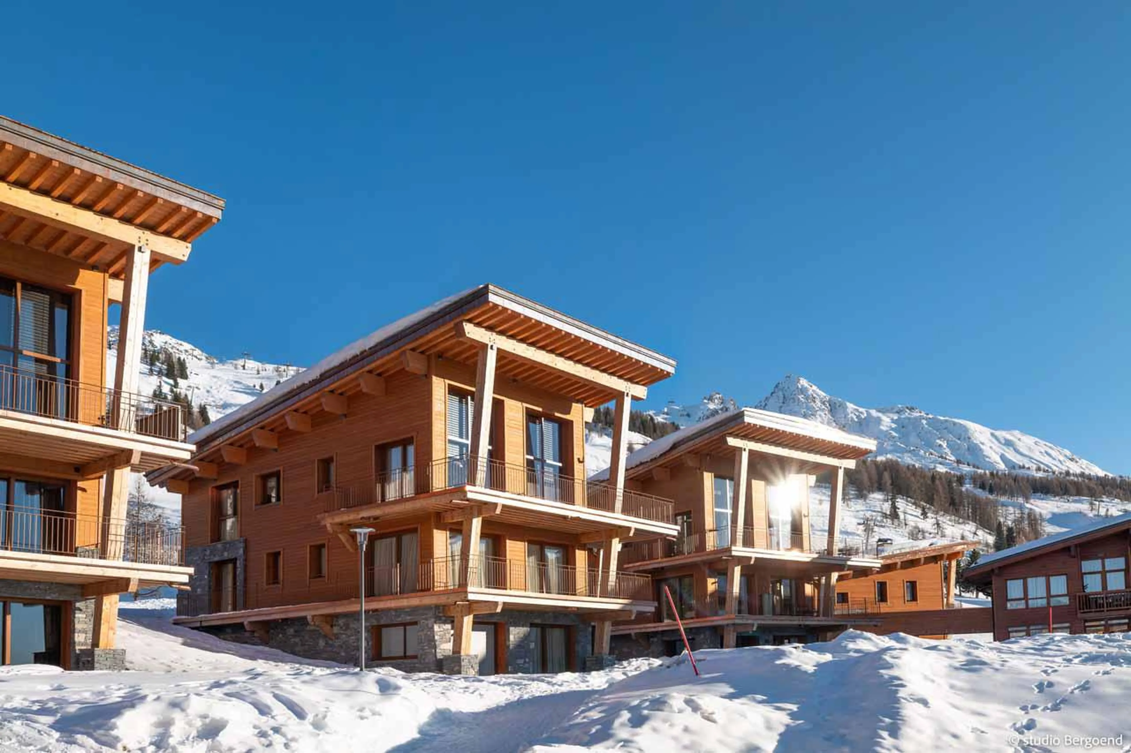 Exterior of Chalet Osarcs Mille 8 in Les Arcs