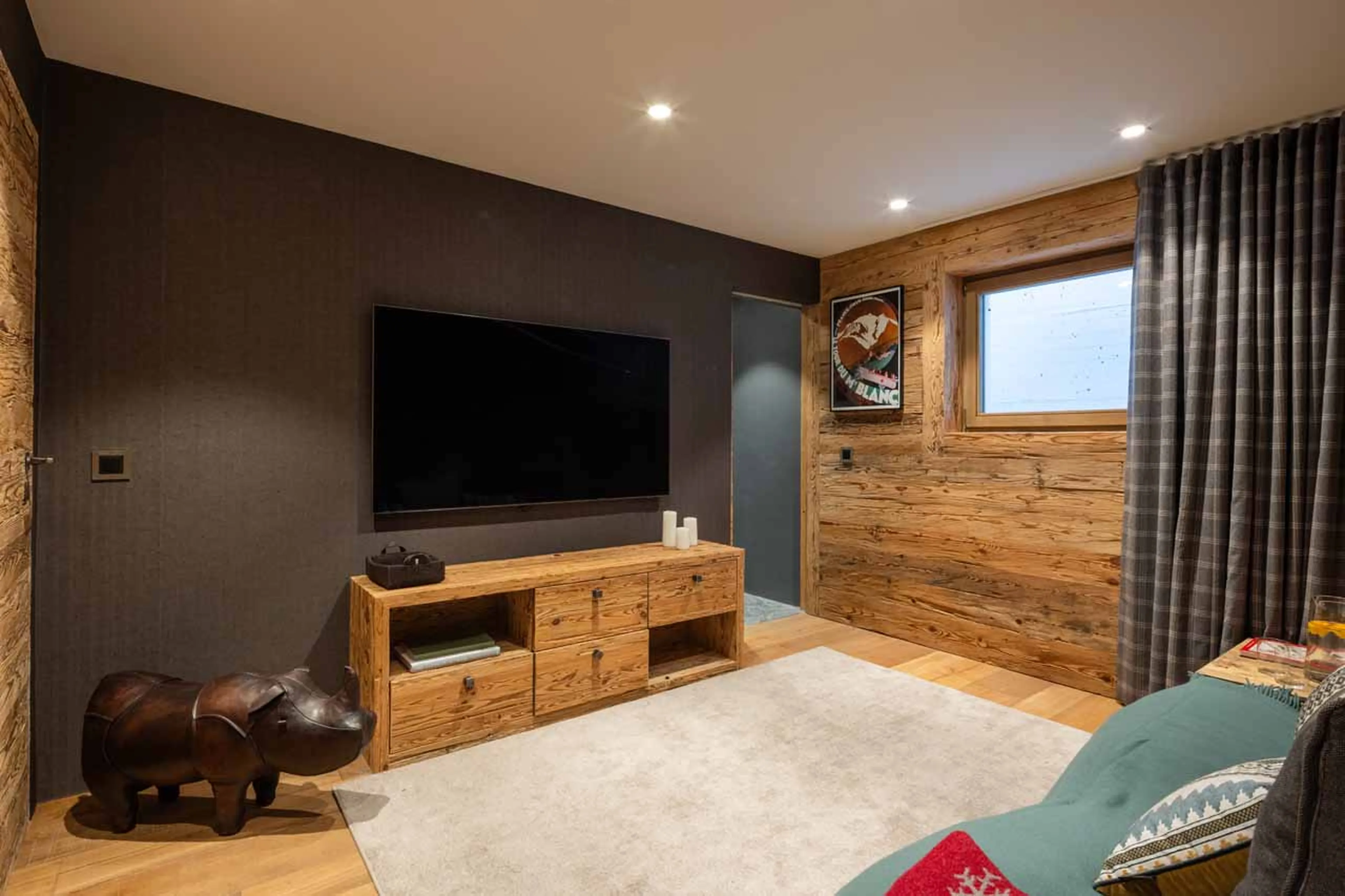 TV snug at Chalet Petheo in Verbier