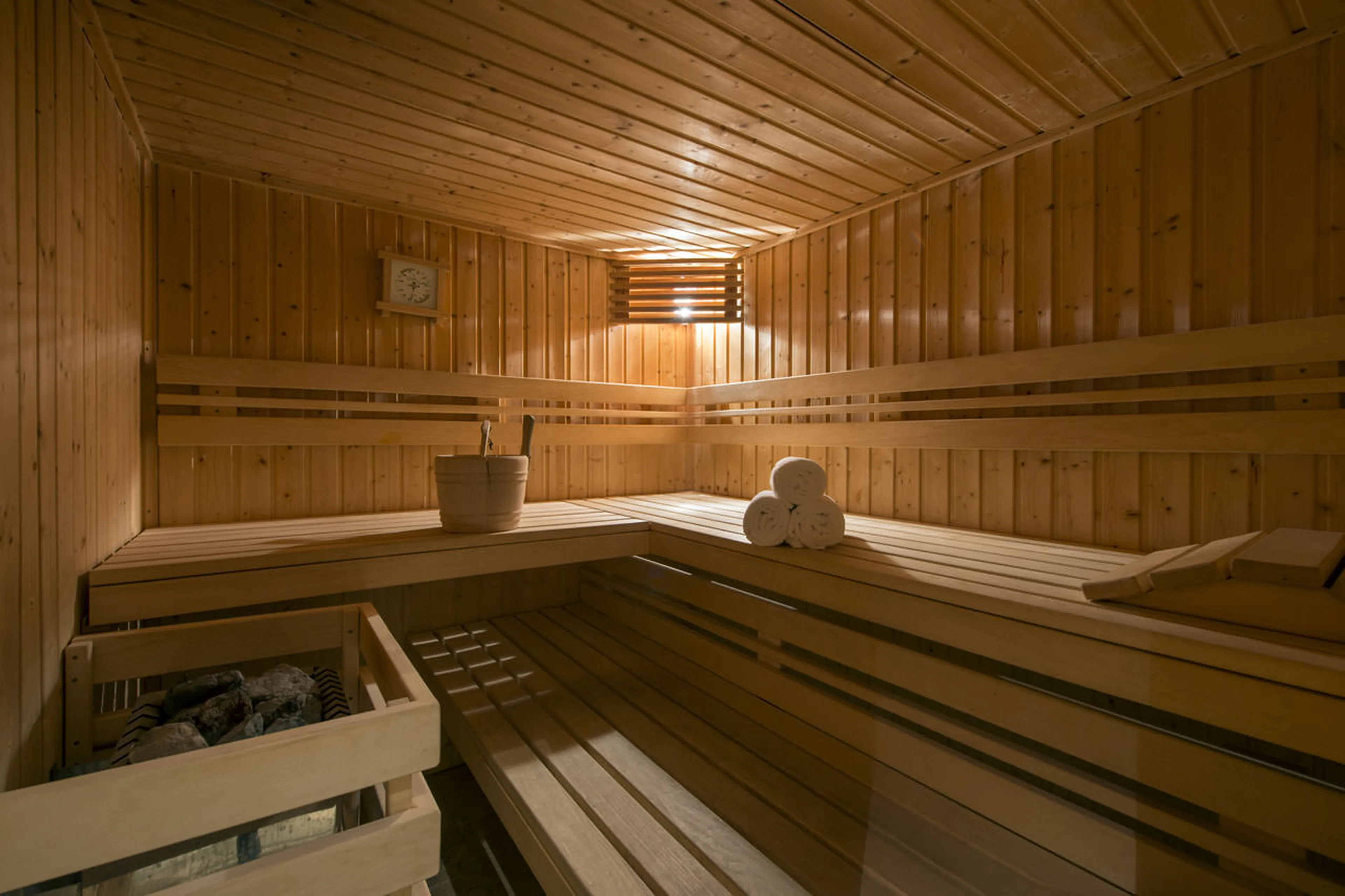 Sauna at Chalet Pierre Avoi in Verbier