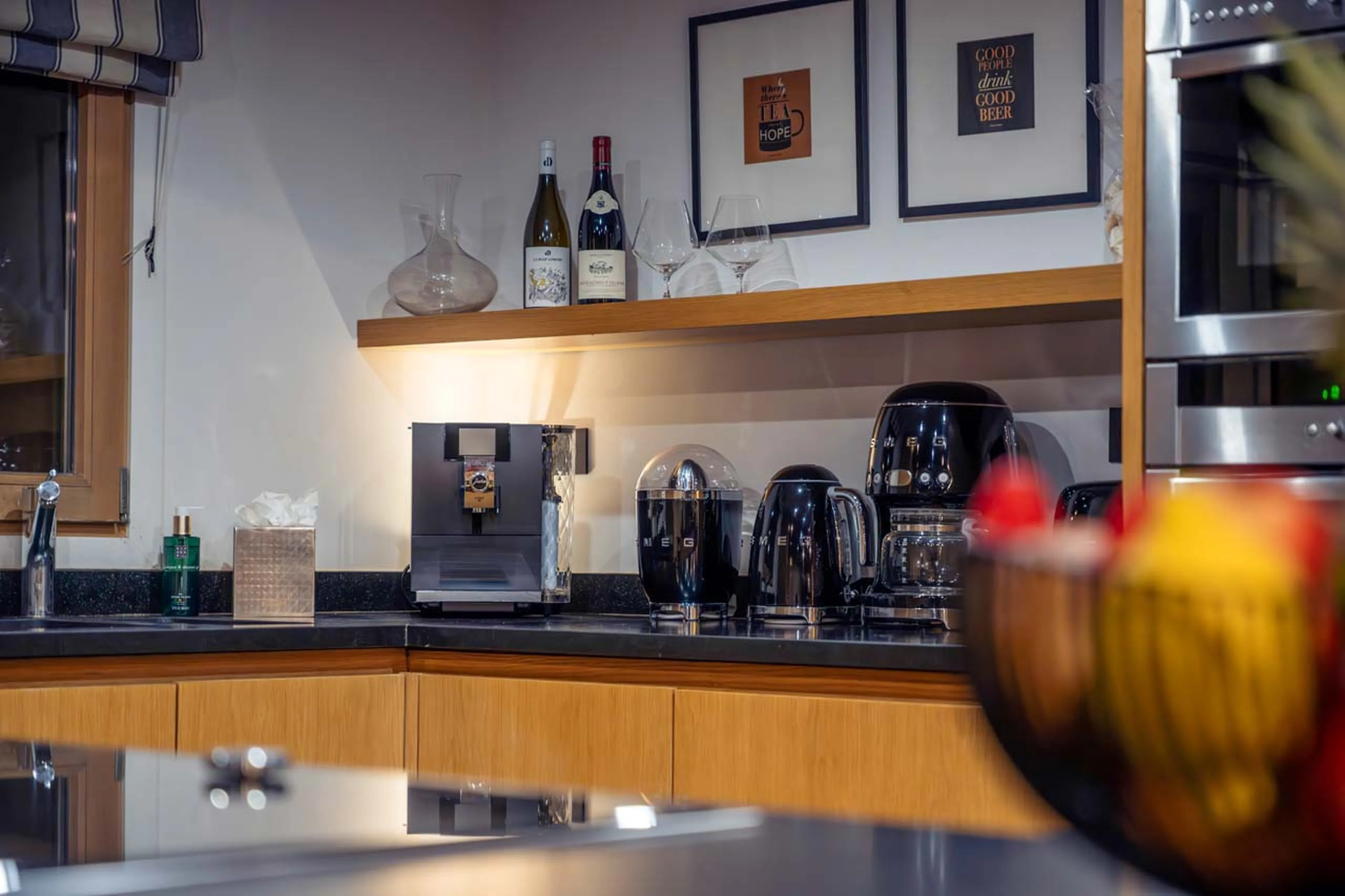 Kitchen in Chalet Pierremont, Courchevel Le Praz