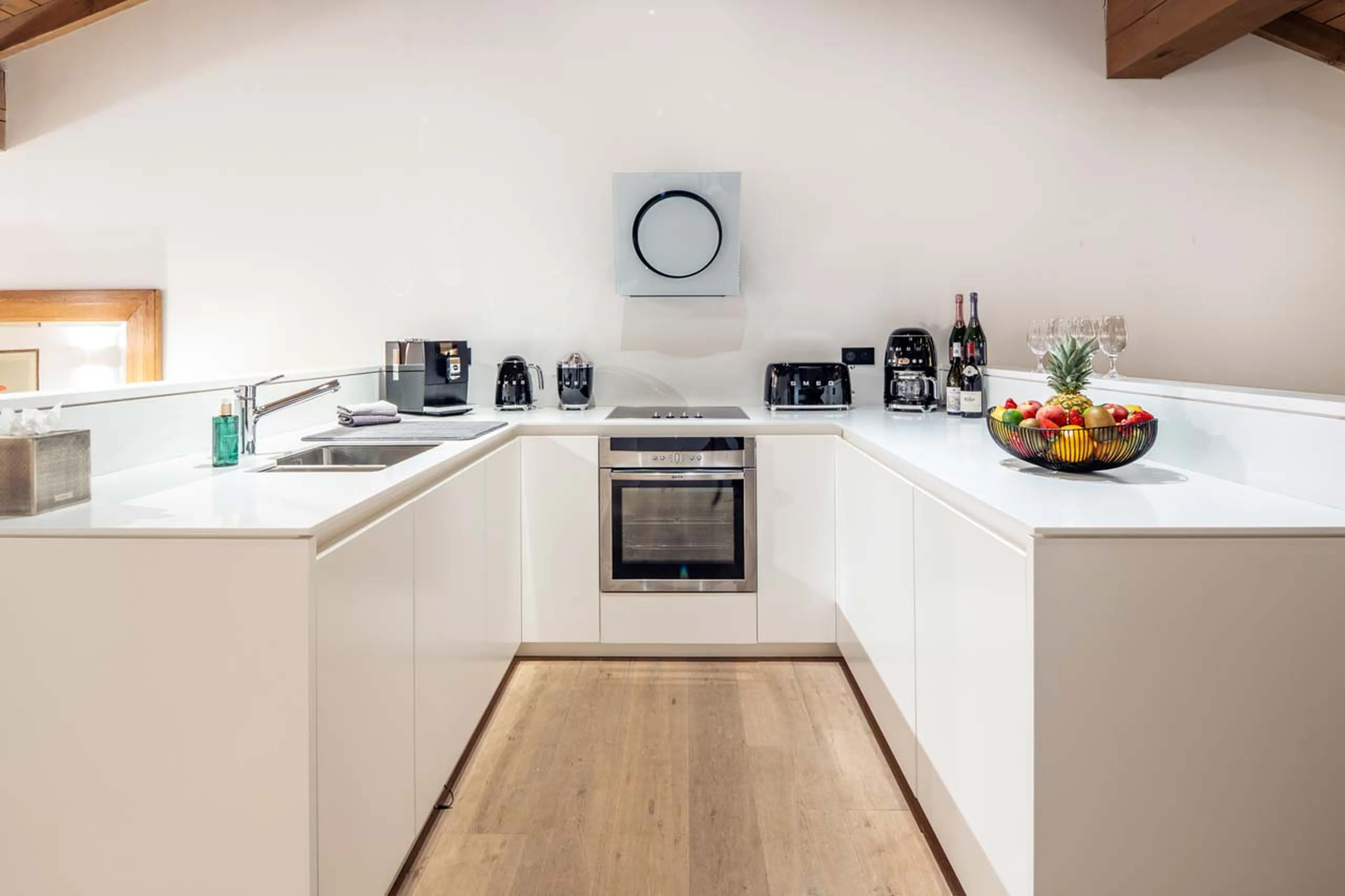 Kitchen in Chalet Pierremont, Courchevel Le Praz