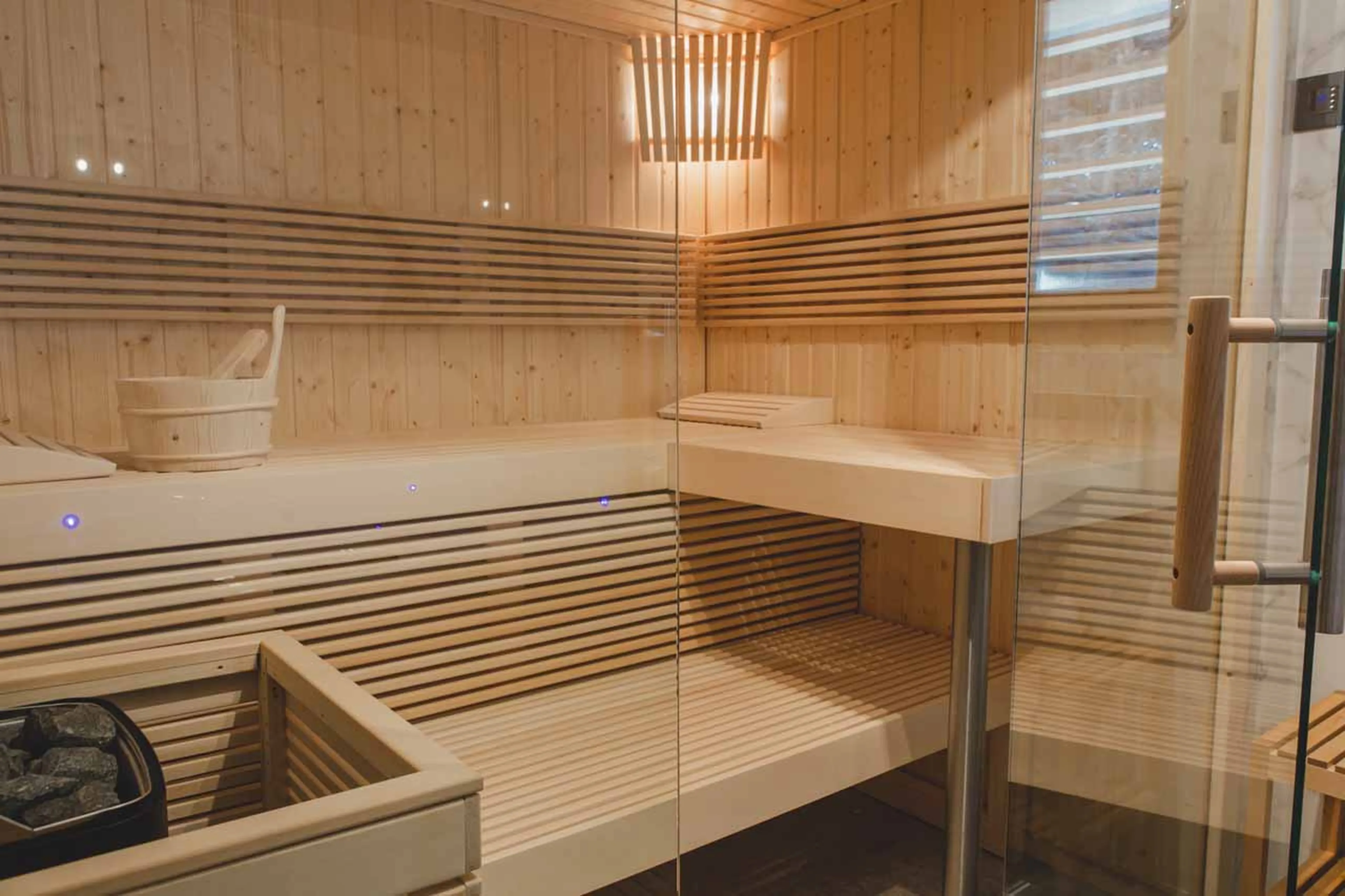 Sauna at Chalet Pierrepointe in Verbier