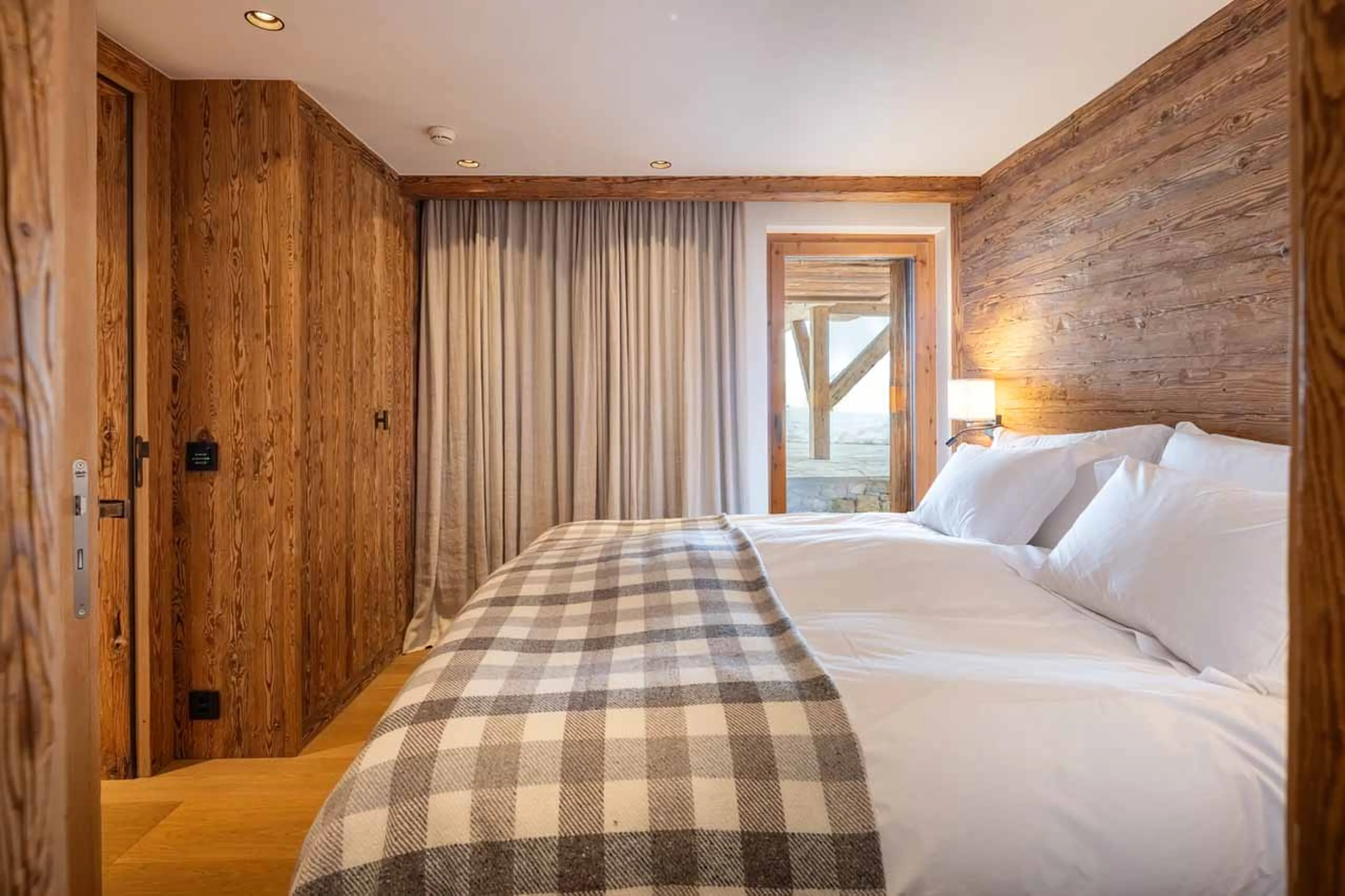Bedroom 1 at Chalet Pierrier in Verbier