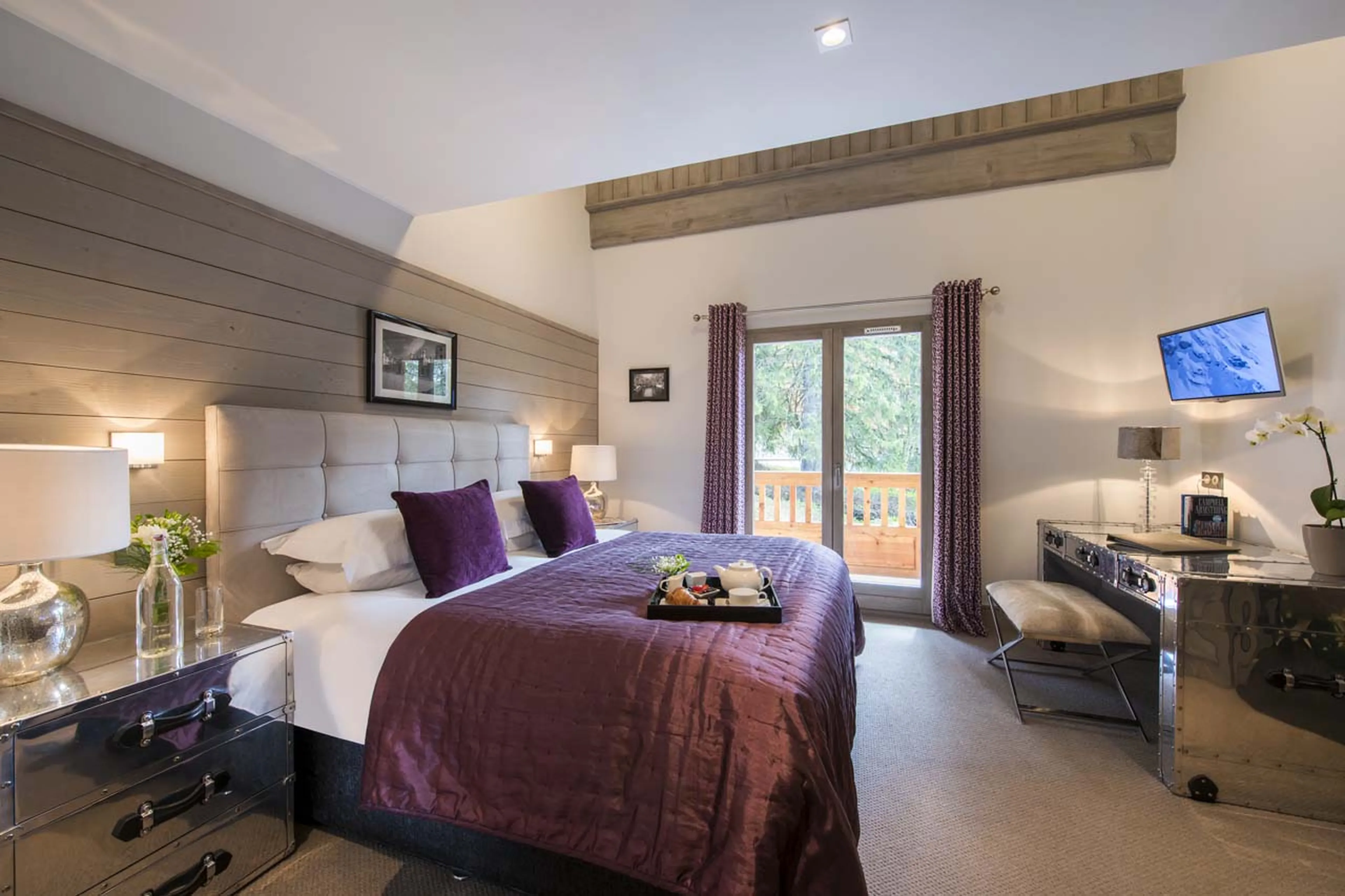 Queens Suite at Chalet Pont du Cam in Meribel