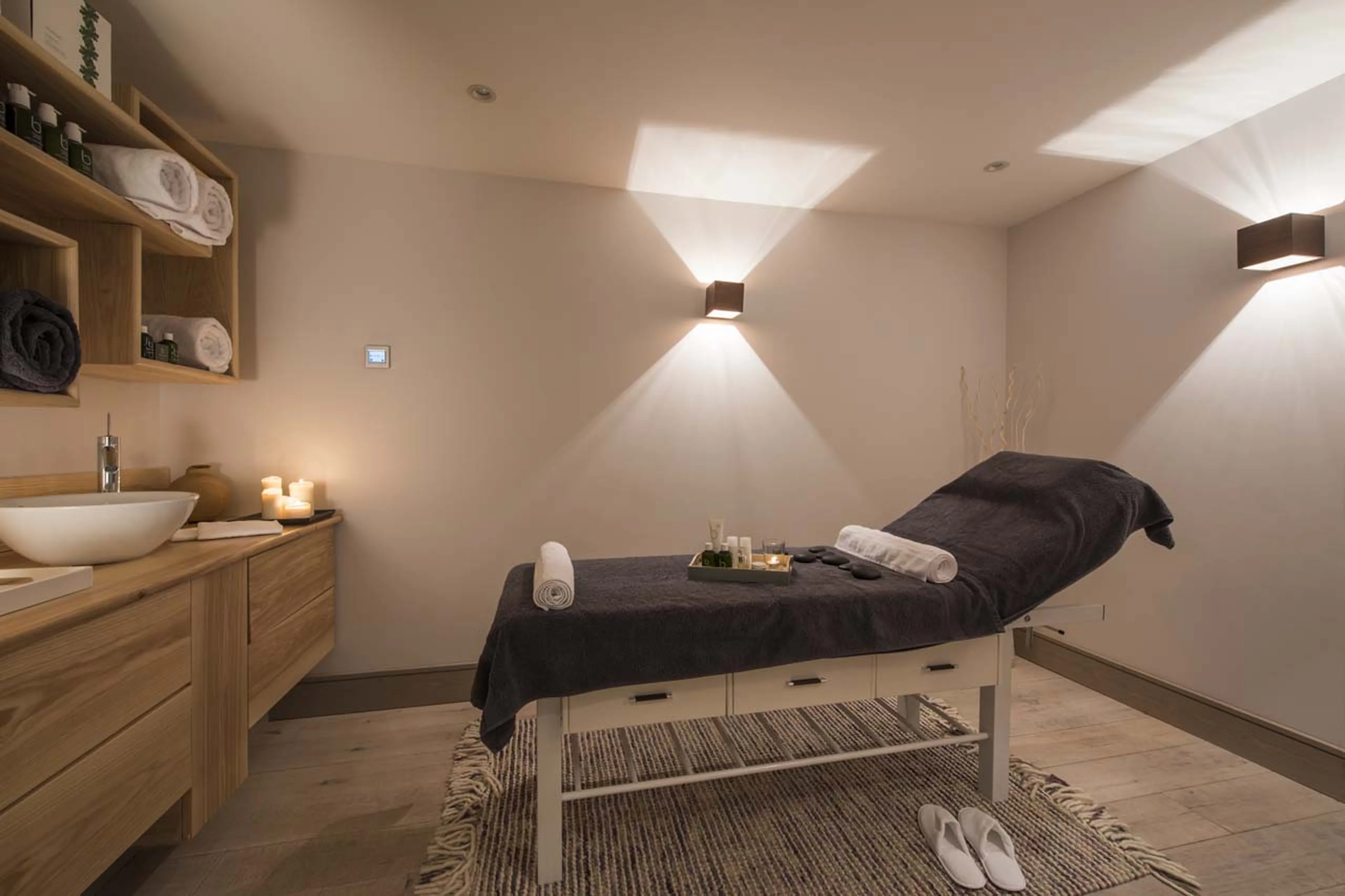 Massage room at Chalet Pont du Cam in Meribel