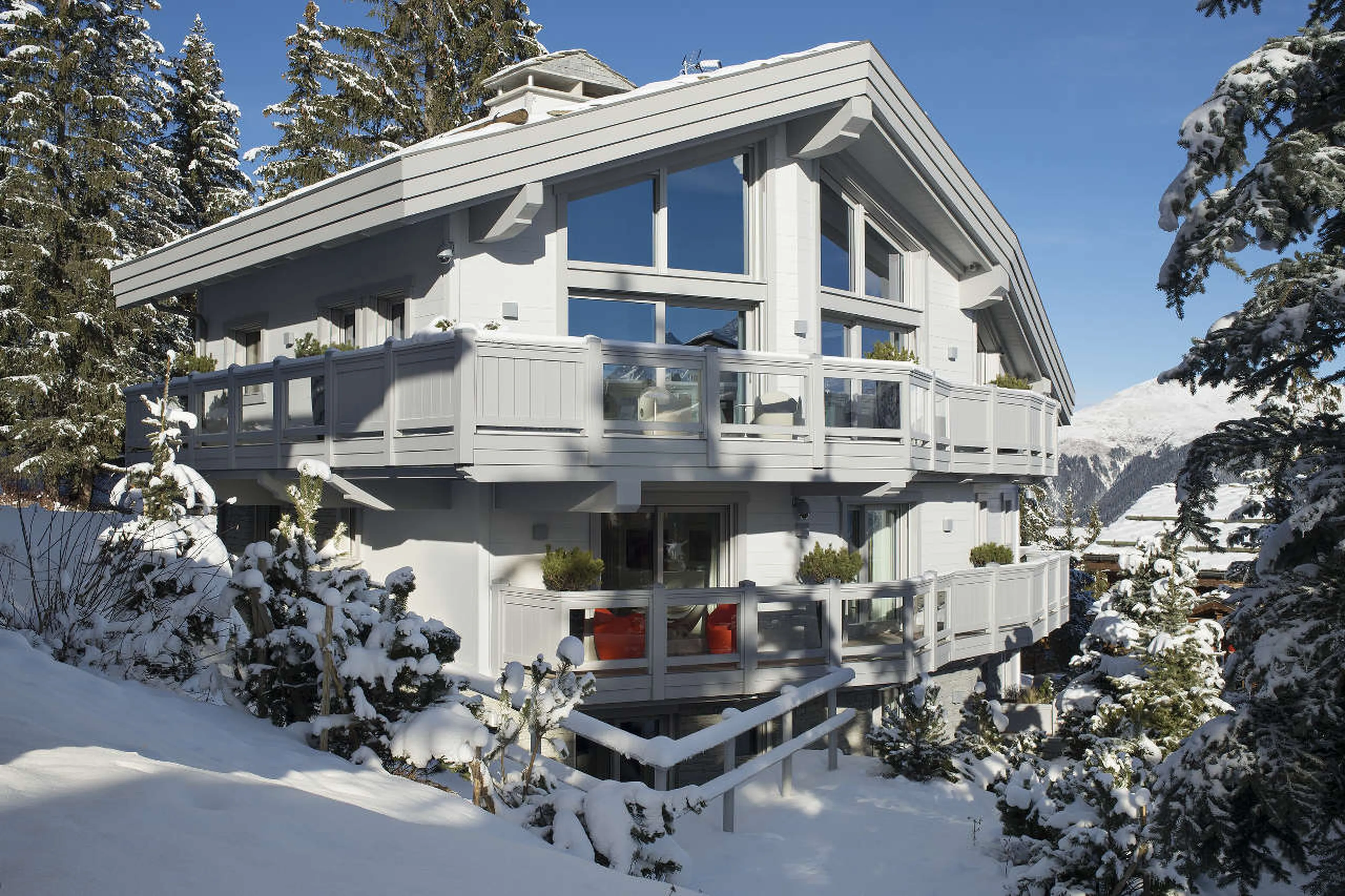 Exterior of Chalet Pow Pow in Courchevel 1850