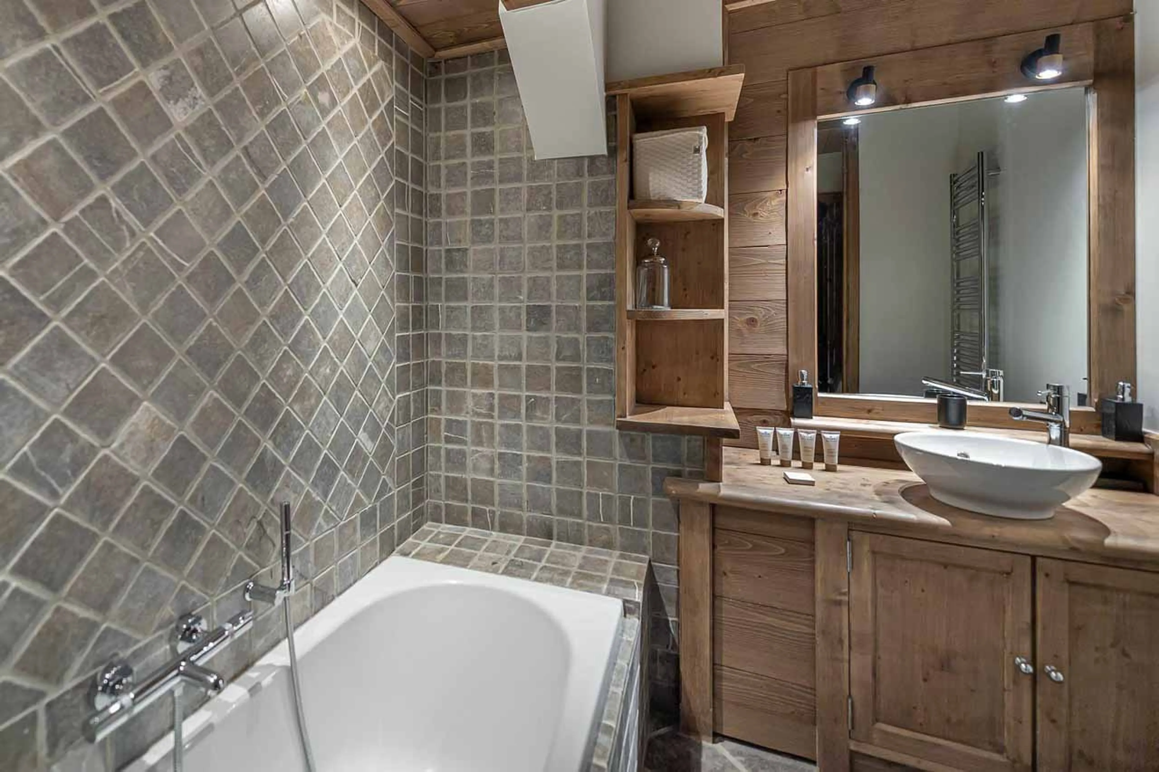 Bathroom at Chalet Prosper in Courchevel 1550