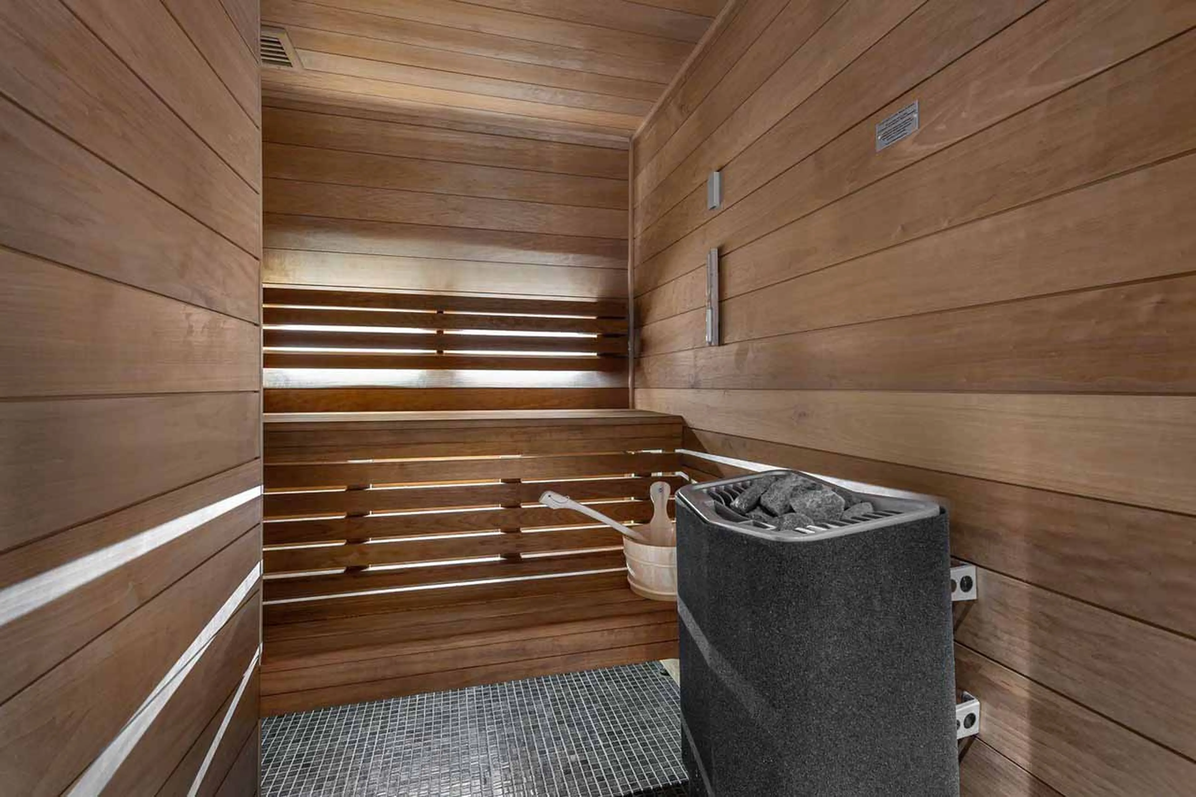 Sauna at Chalet Pure White Crystal in St Martin de Belleville