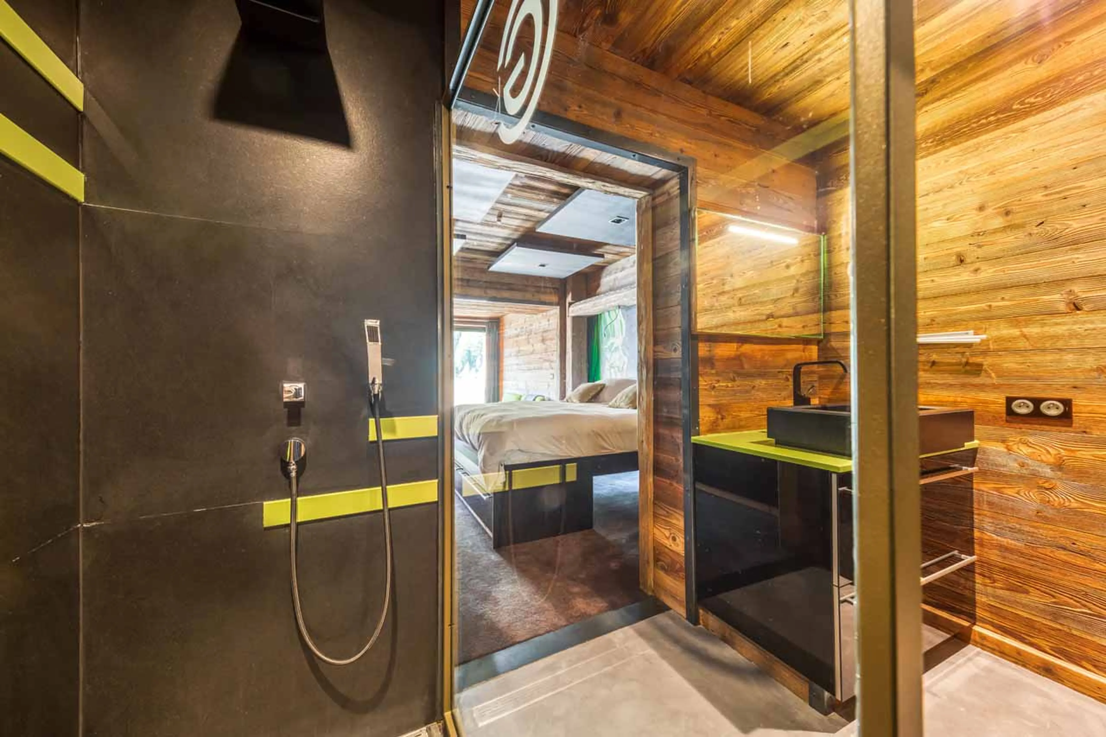 Bathroom four at Chalet Quezac in Tignes
