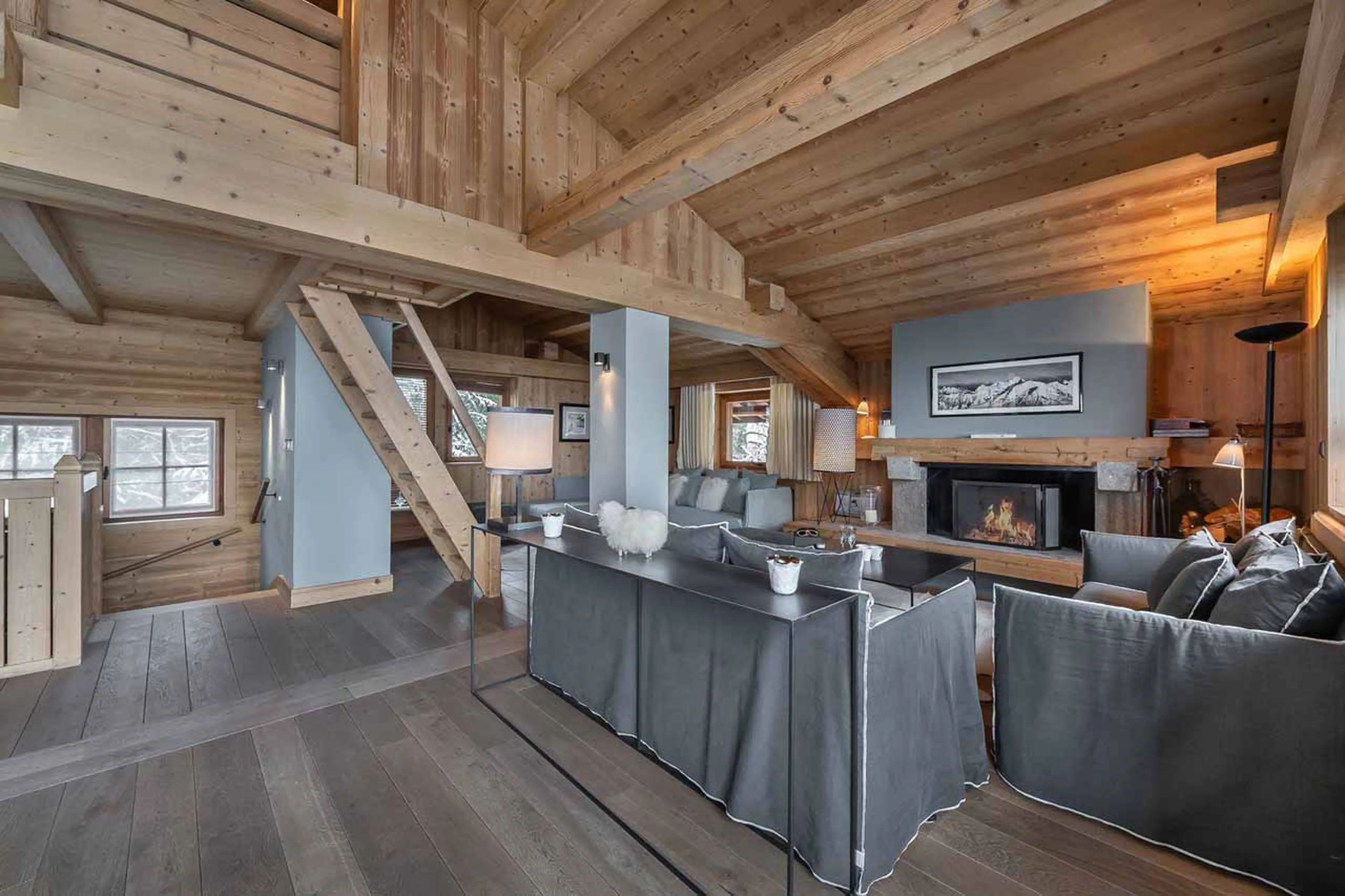 Plenty of space to relax at Chalet Reine des Pres in Megeve