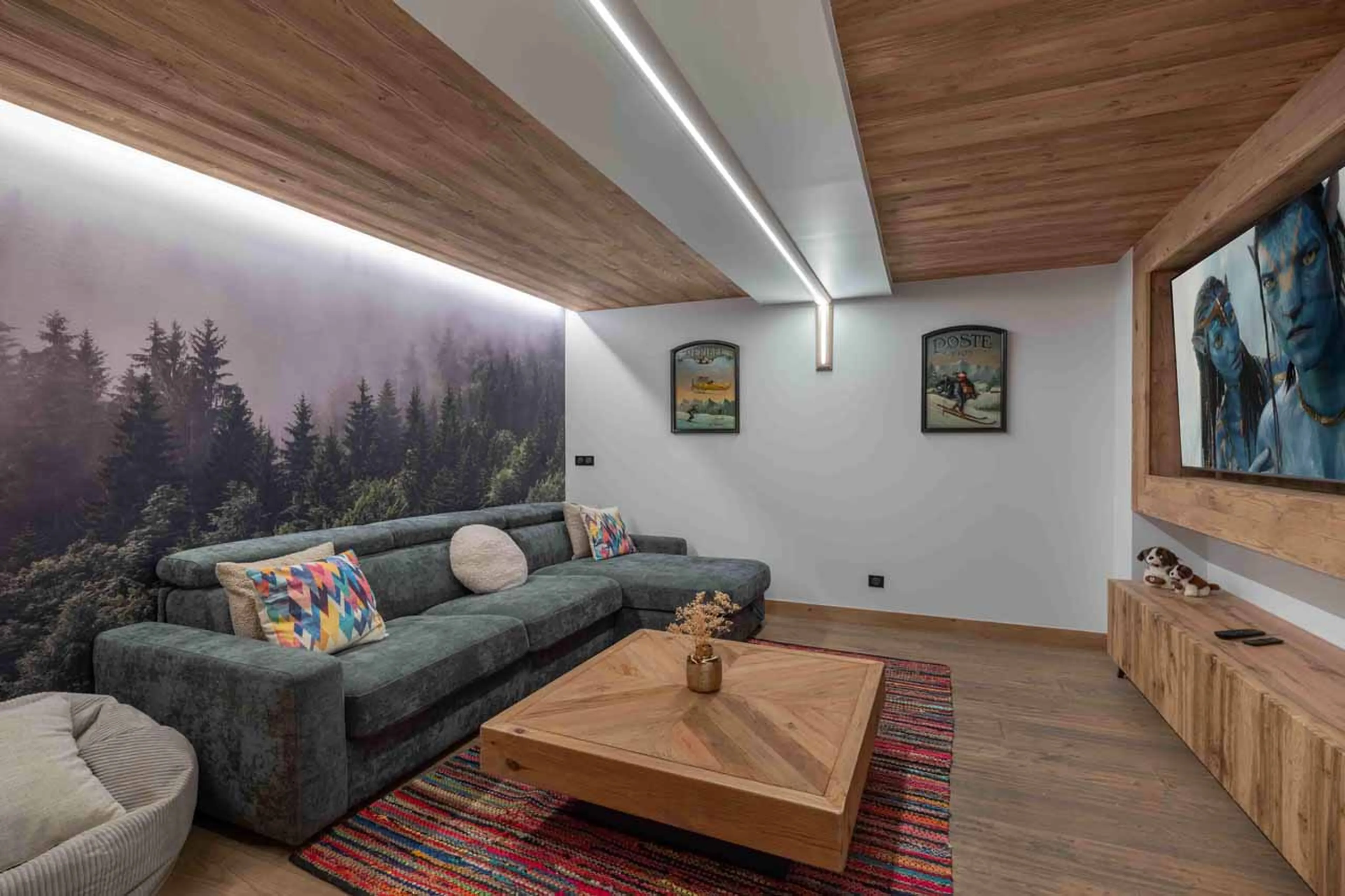 Cinema at Chalet Reve de Marmotte in Meribel