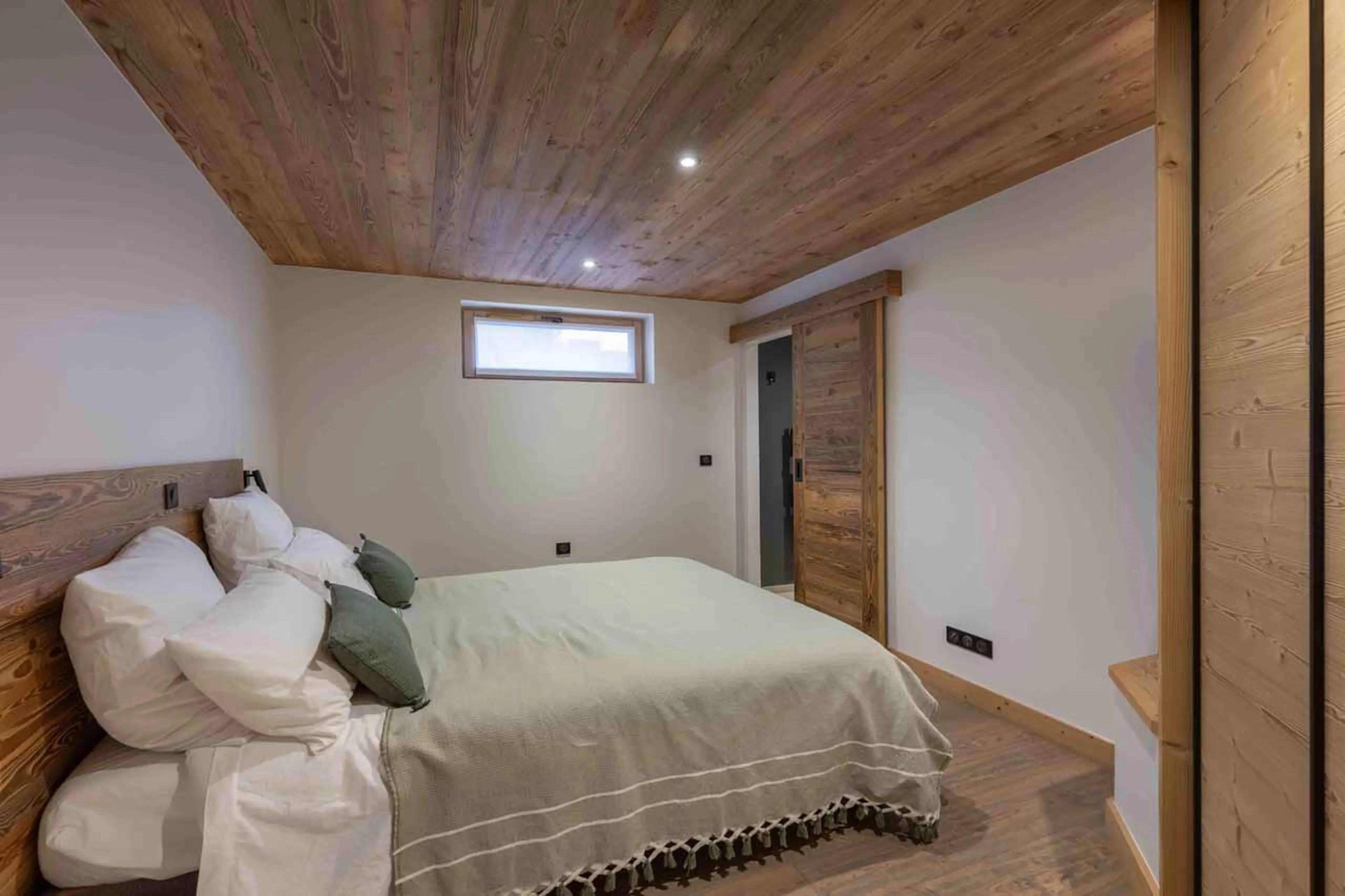 Bedroom 1 at Chalet Reve de Marmotte in Meribel