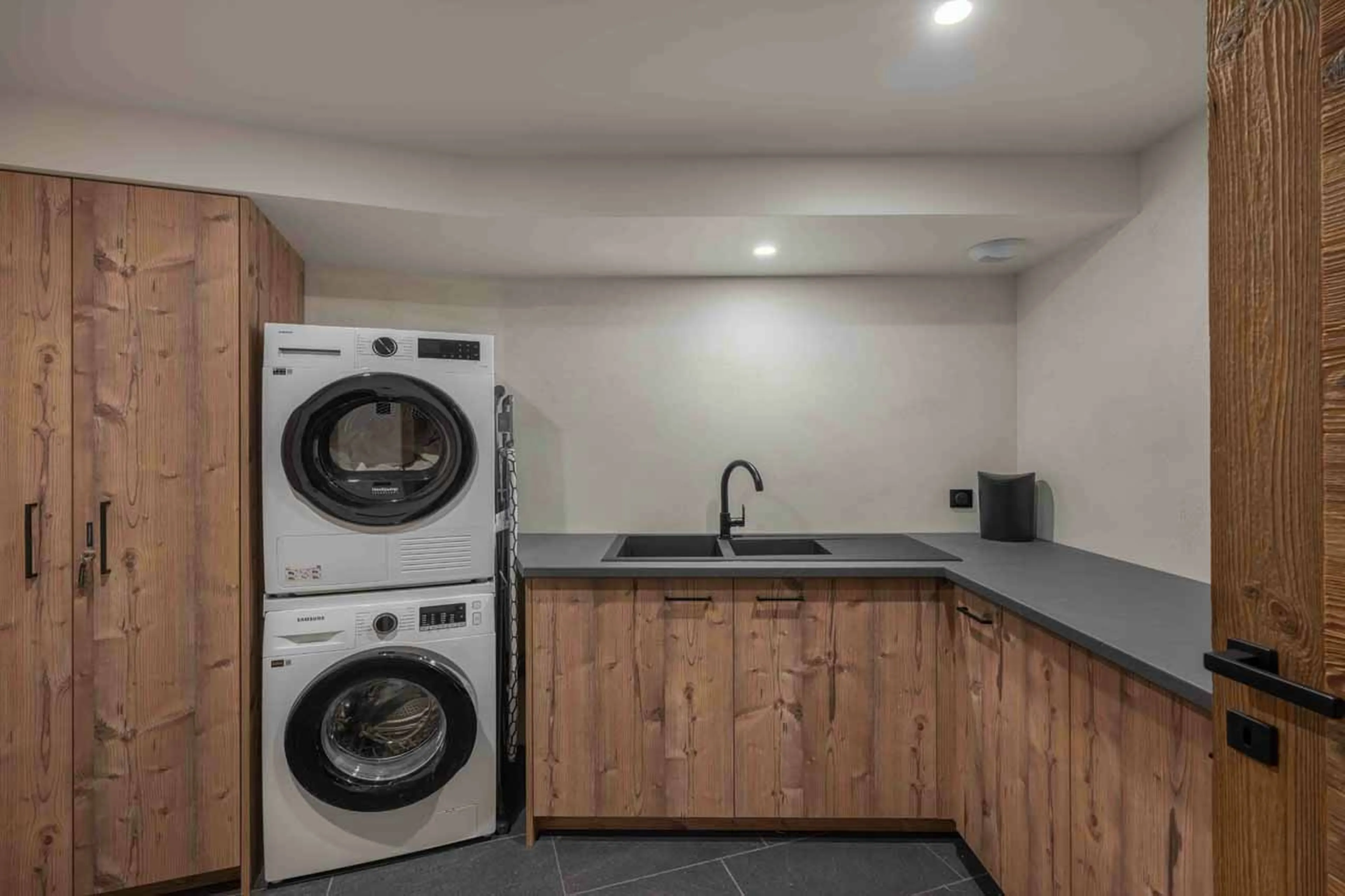 Laundry room at Chalet Reve de Marmotte in Meribel