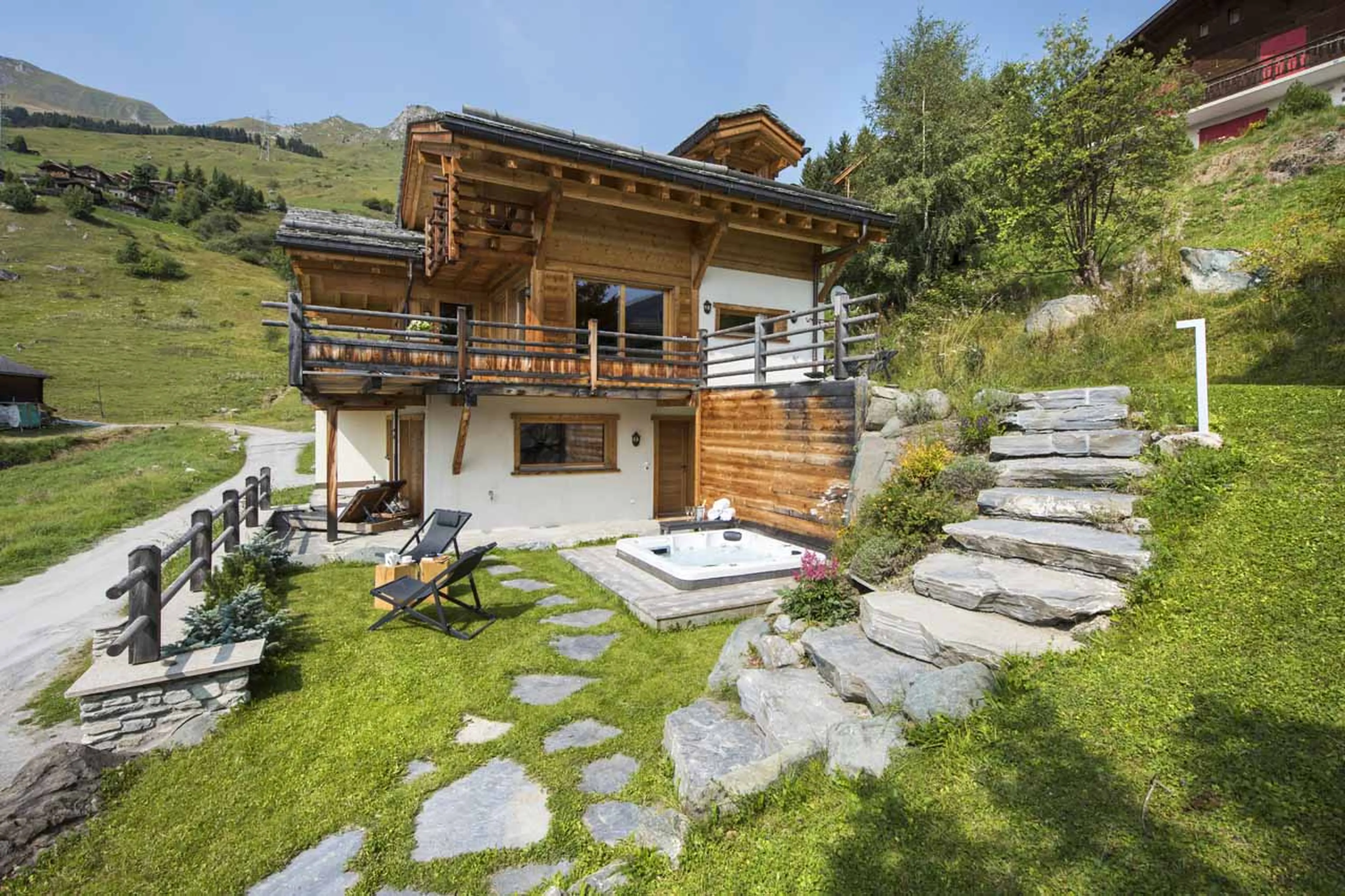 Exterior of Chalet Rock in Verbier
