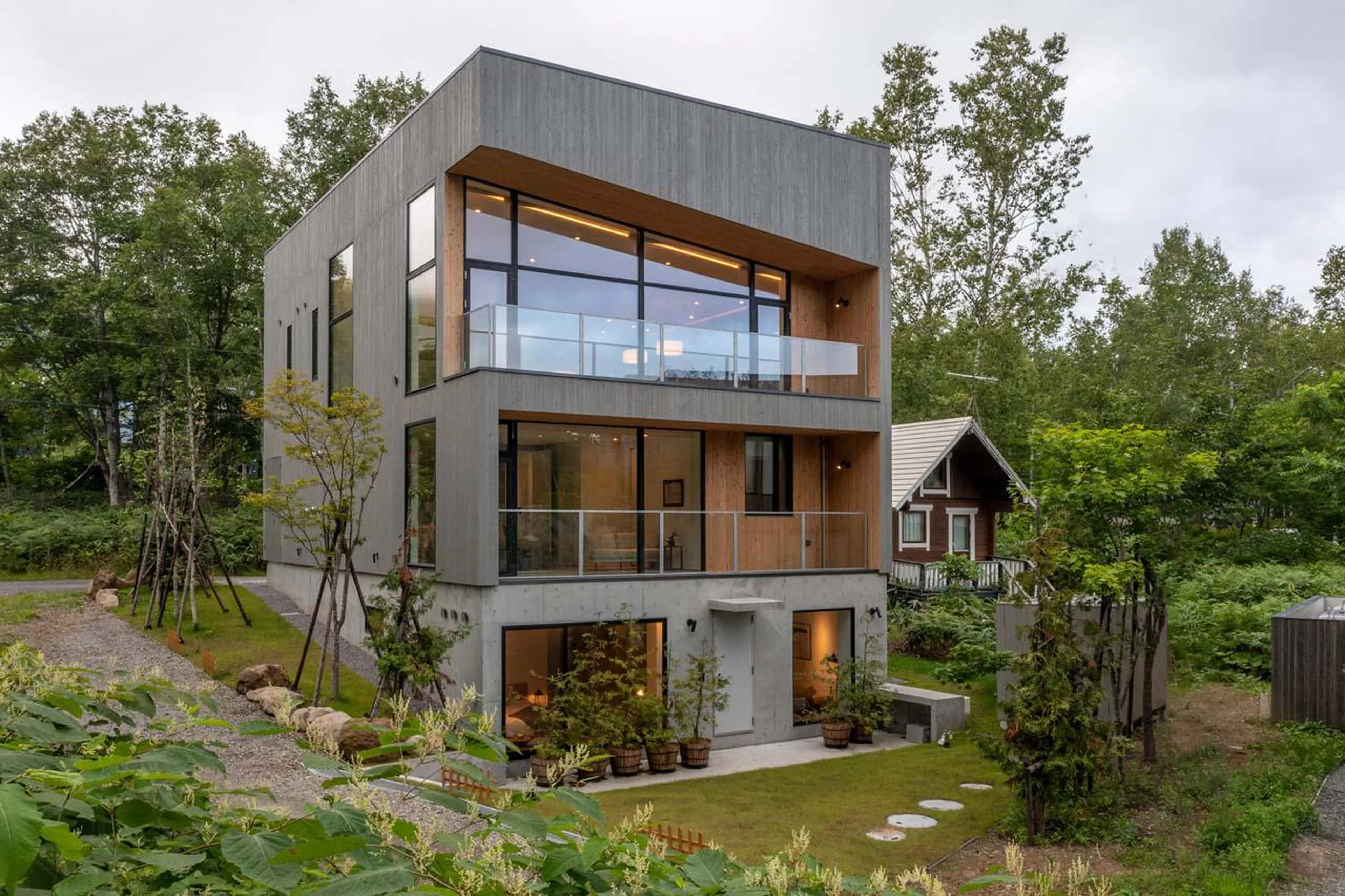 Exterior of Chalet Ryoun in Niseko