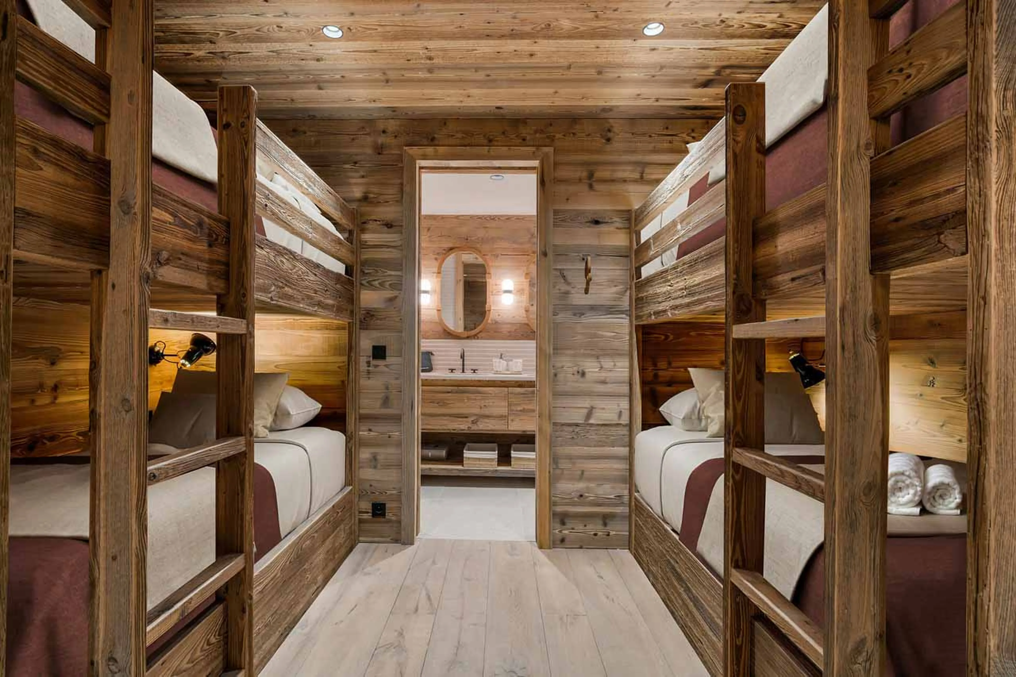 Bedroom 6 at Chalet Sable Blanc in Saint Martin de Belleville