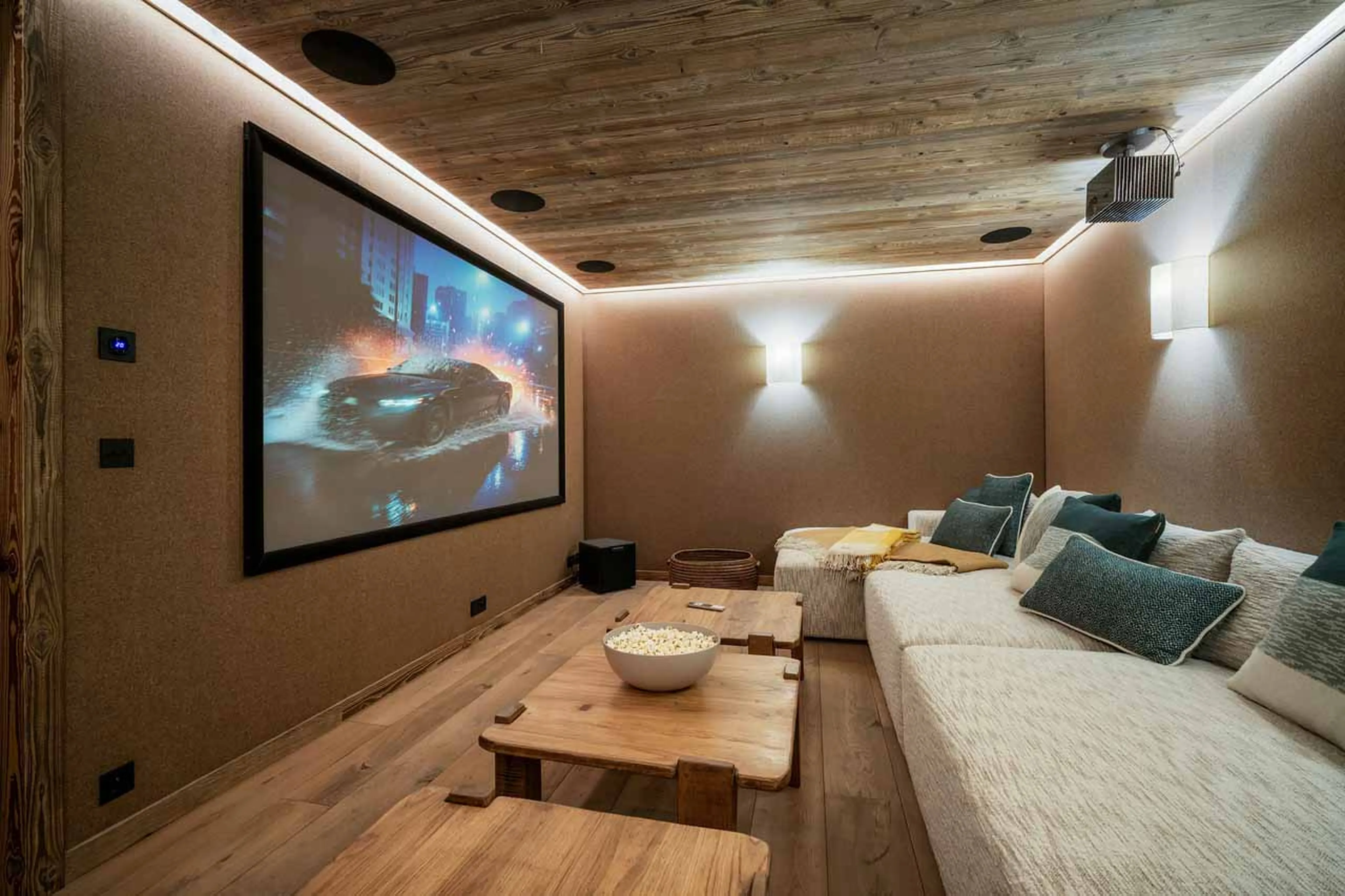 Cinema at Chalet Sable Blanc in Saint Martin de Belleville