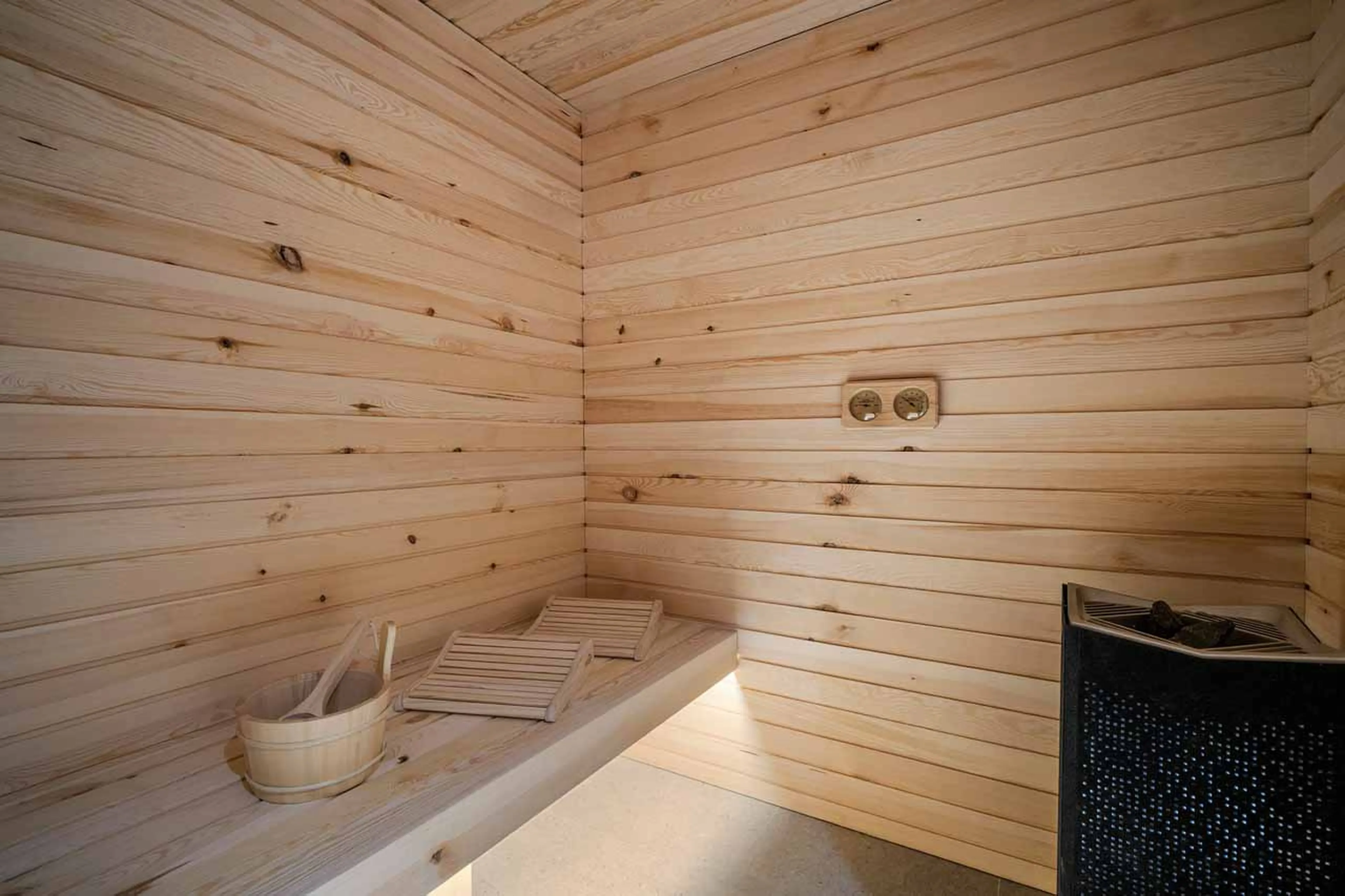 Sauna at Chalet Sable Blanc in Saint Martin de Belleville