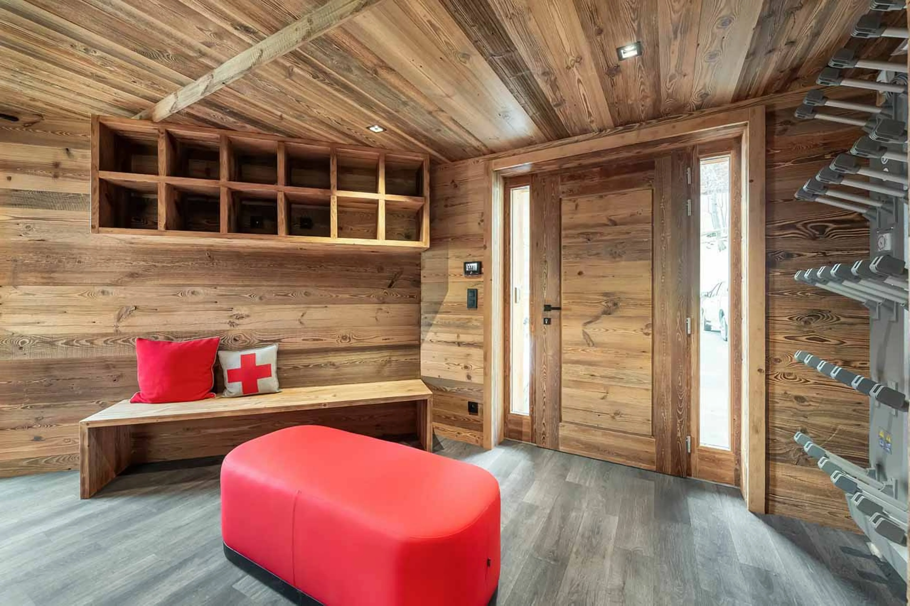 Ski room at Chalet San Pietro in Courchevel 1850